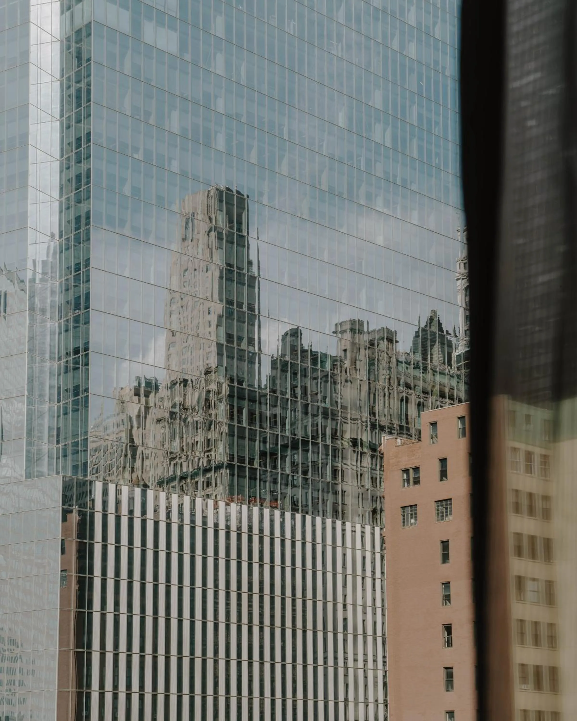 City view in Club Quarters Hotel World Trade Center, New York