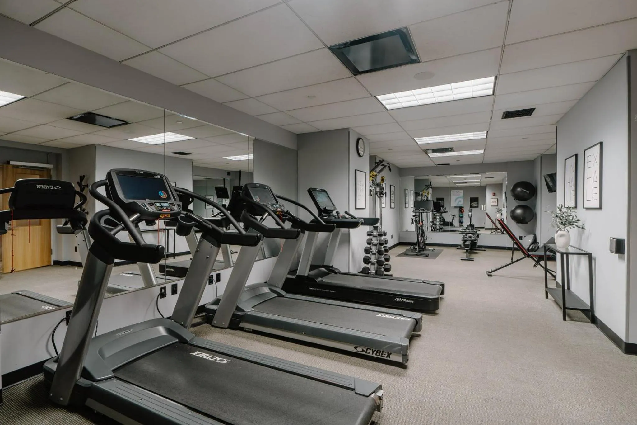 Fitness centre/facilities in Club Quarters Hotel World Trade Center, New York
