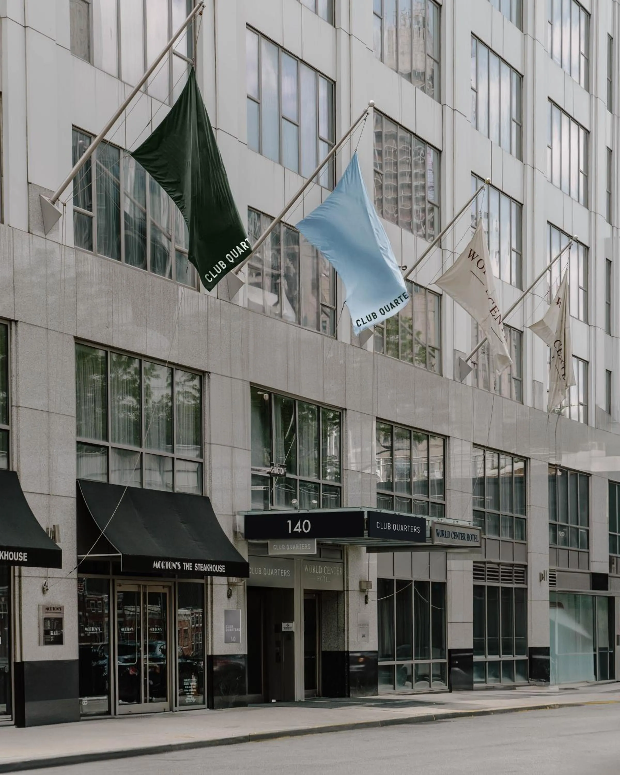 Property building in Club Quarters Hotel World Trade Center, New York