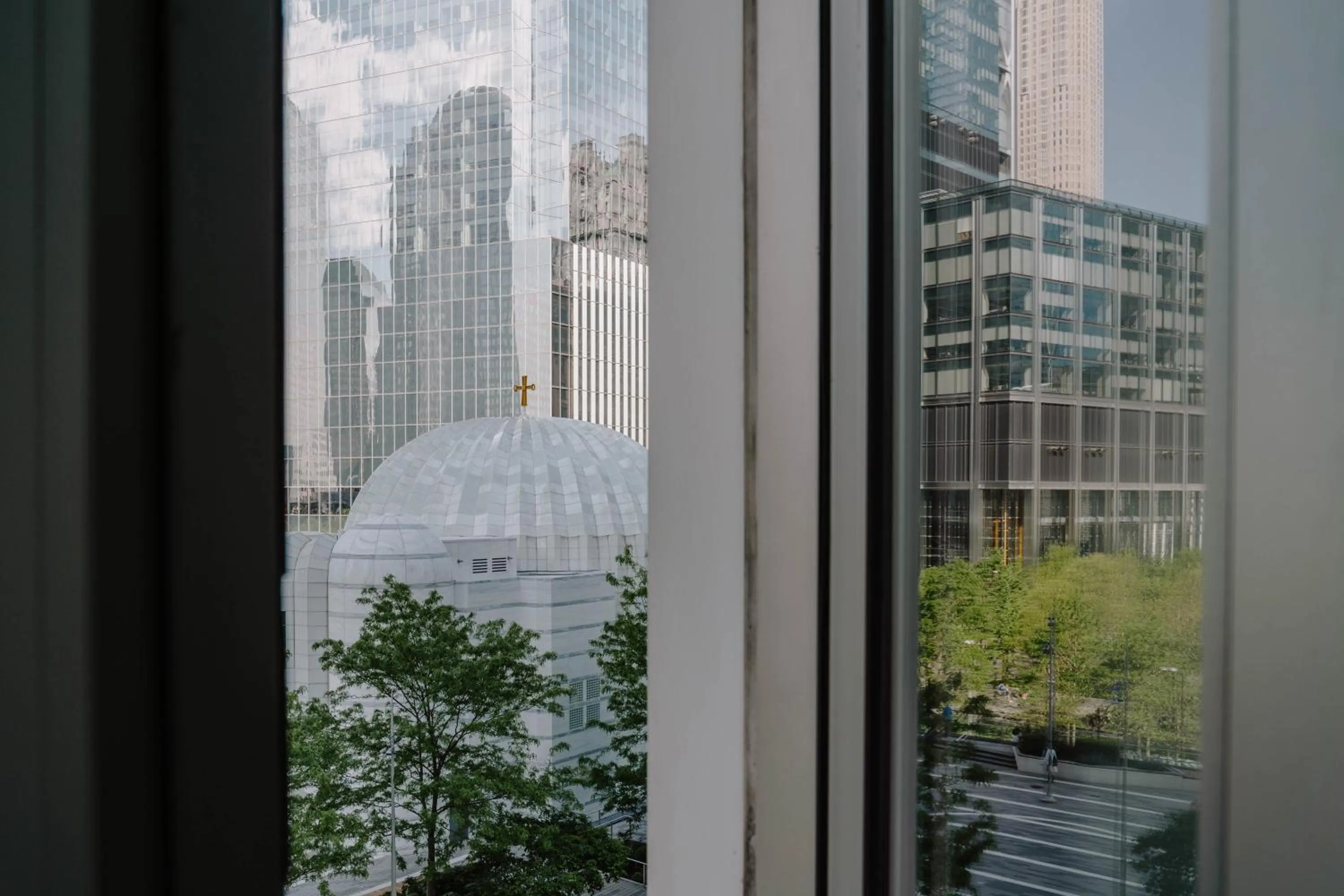 City view in Club Quarters Hotel World Trade Center, New York