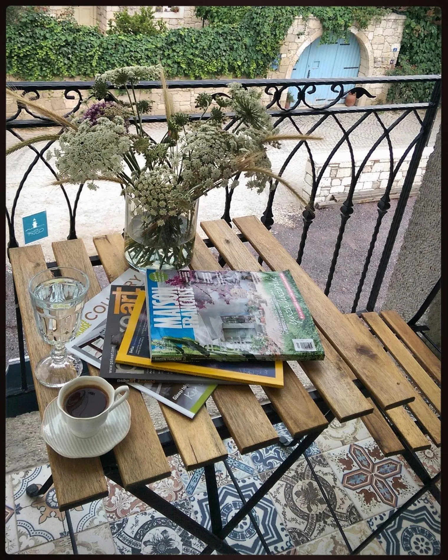 Patio in Faro Alacati