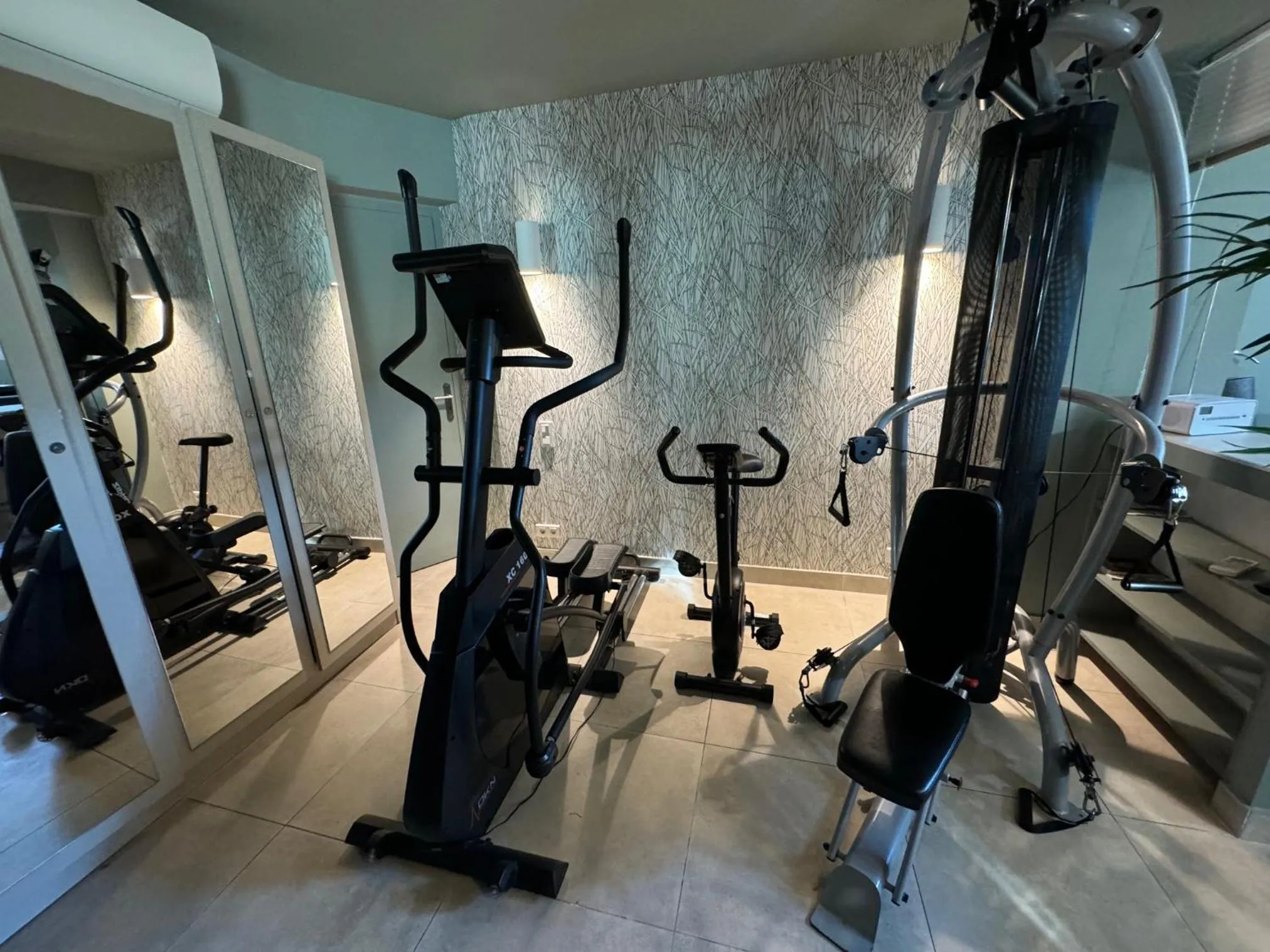 Fitness centre/facilities in Boutique Hotel & Spa la Villa Cap Ferrat