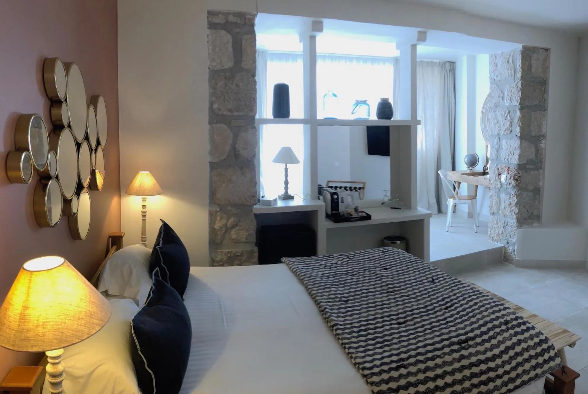 Photo of the whole room, Bed in Boutique Hotel & Spa la Villa Cap Ferrat
