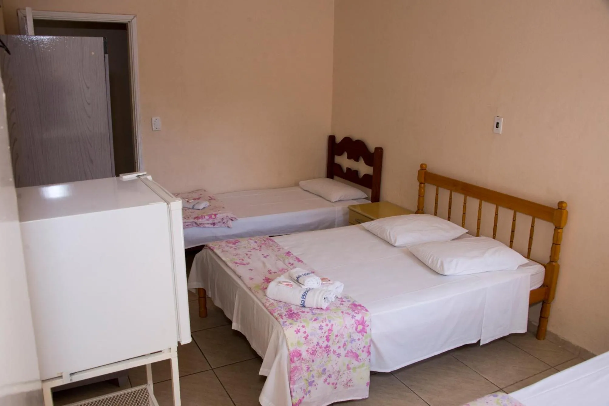 Bed in Hotel São Francisco