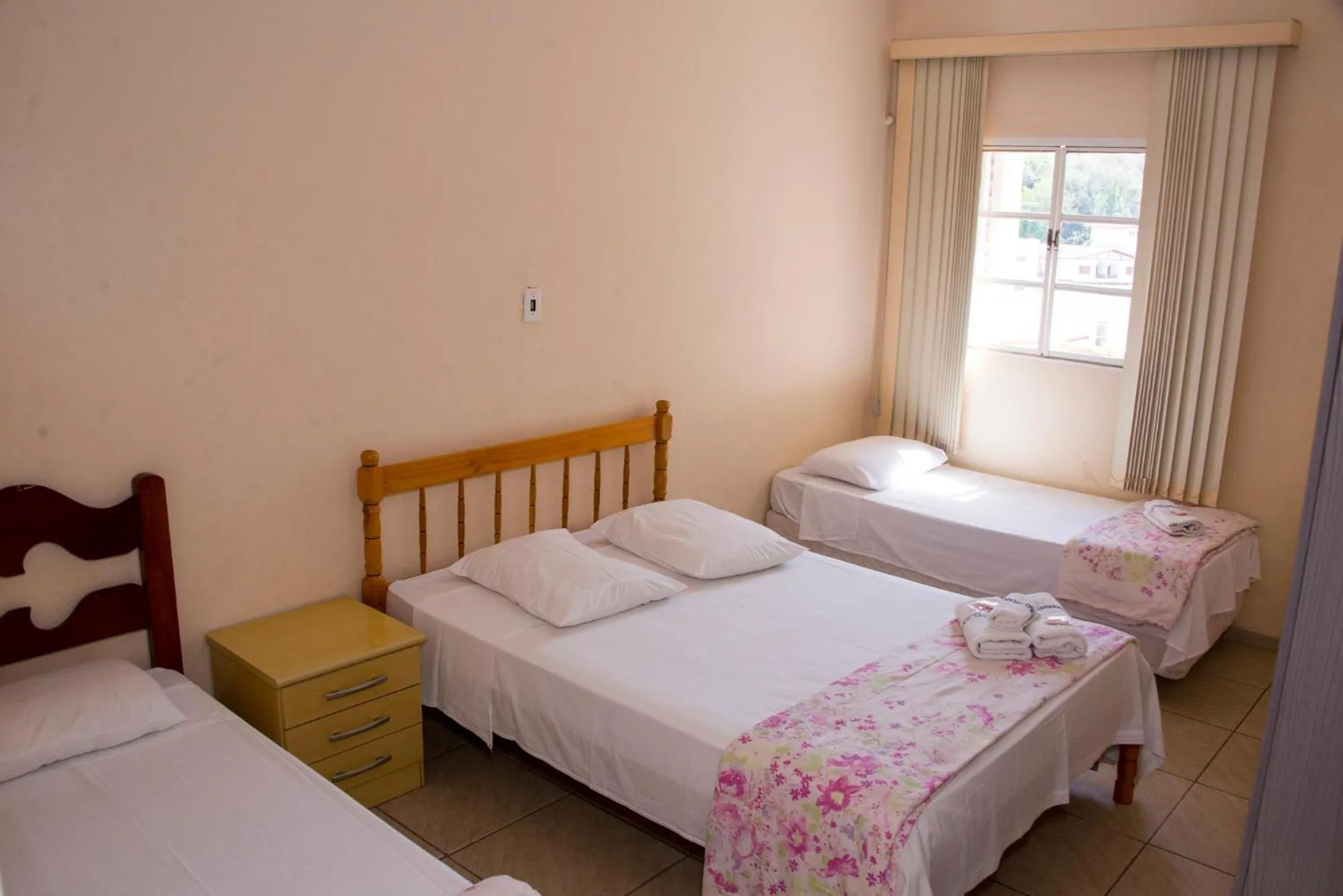 Bed in Hotel São Francisco