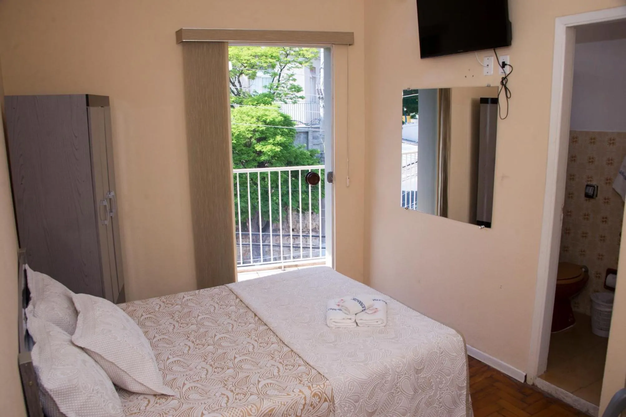 Bed in Hotel São Francisco