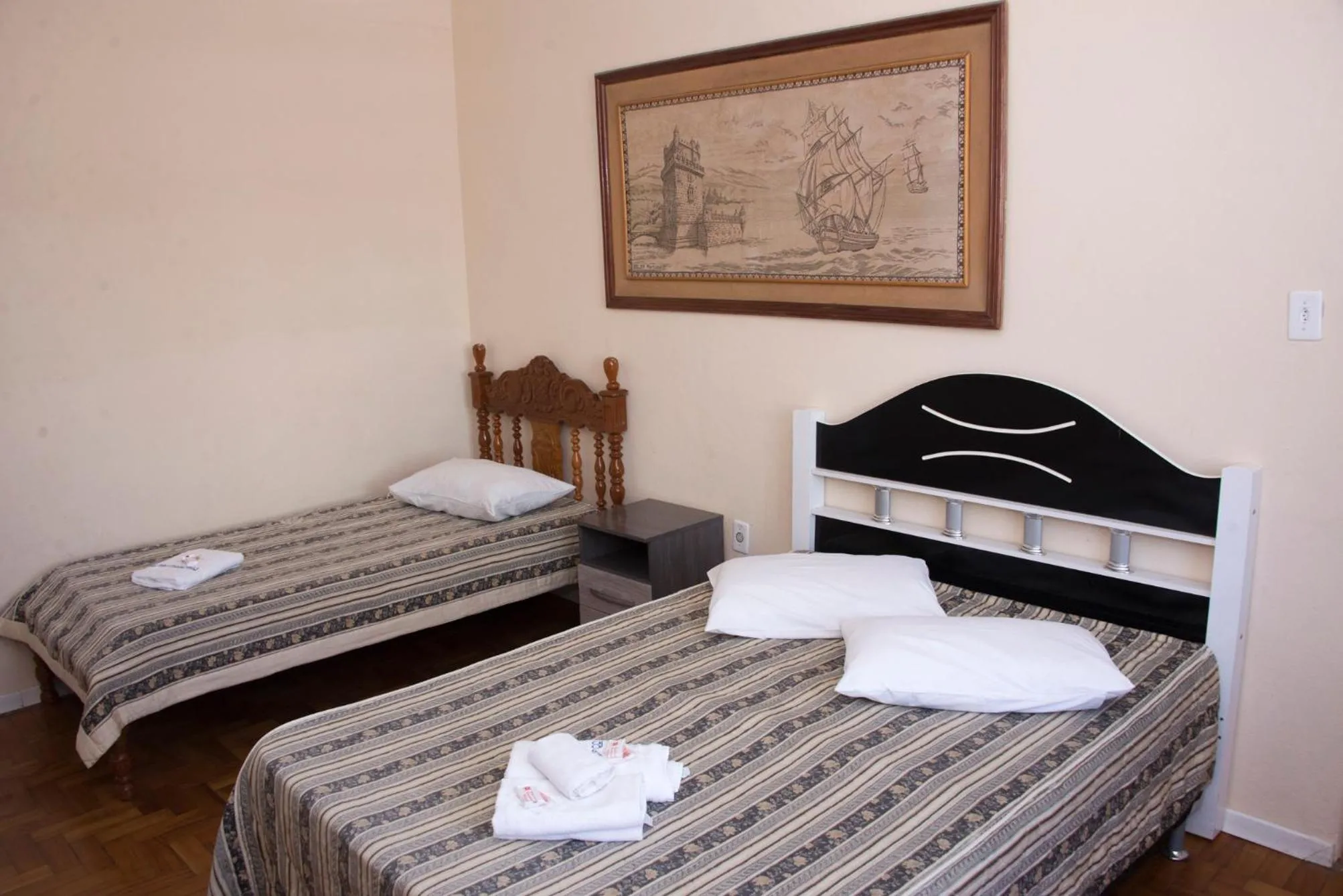 Bed in Hotel São Francisco