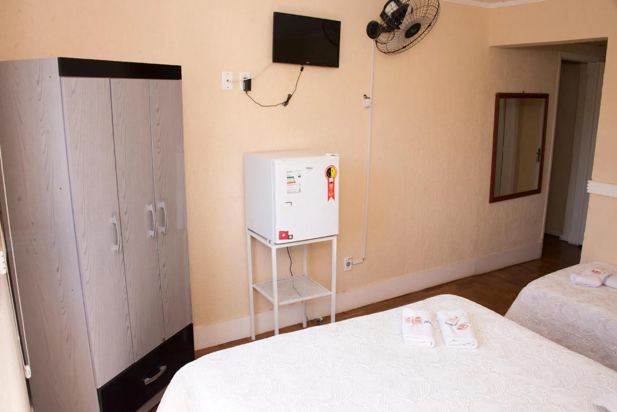 Bed in Hotel São Francisco