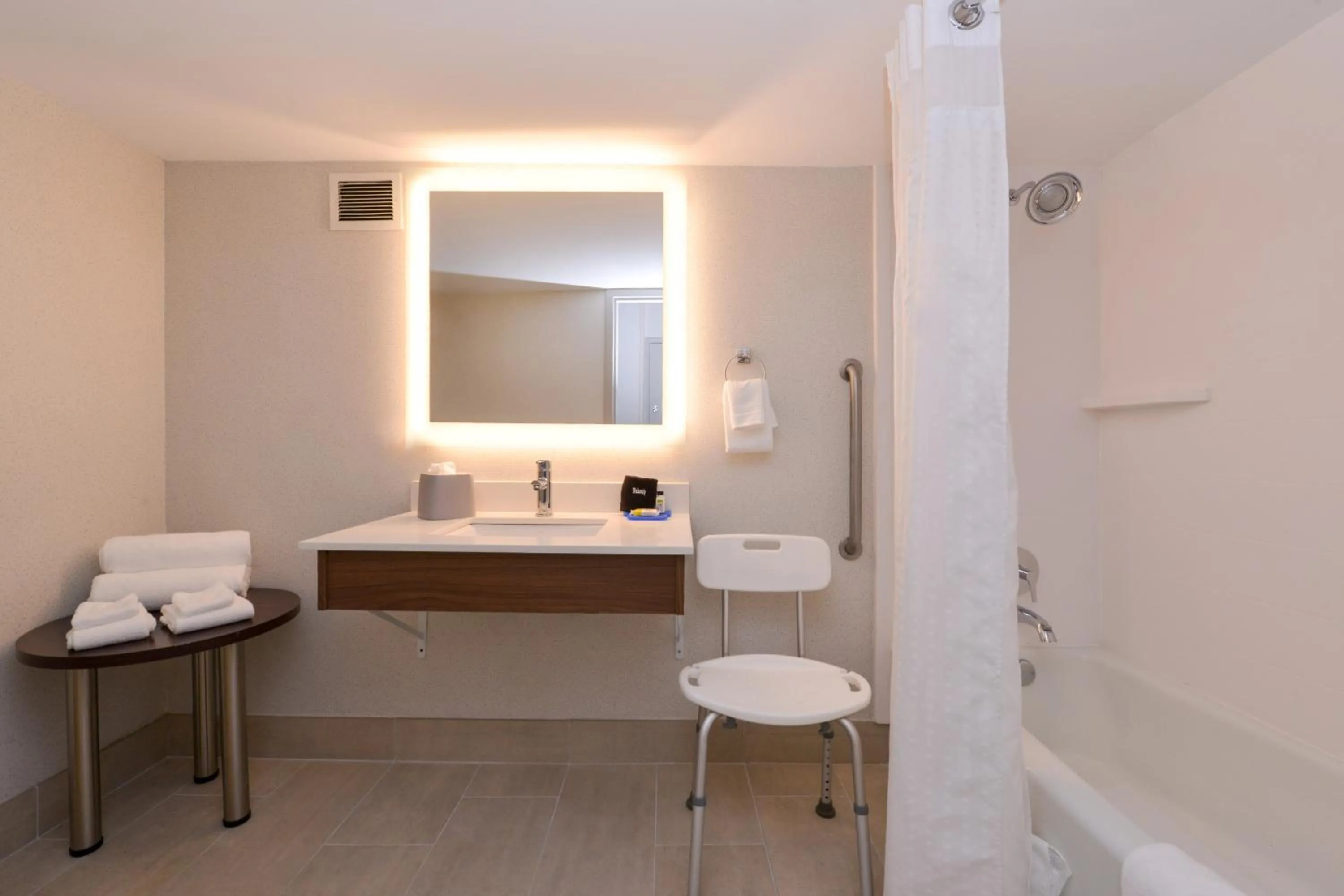 Bathroom in Holiday Inn Express Towson- Baltimore North by IHG