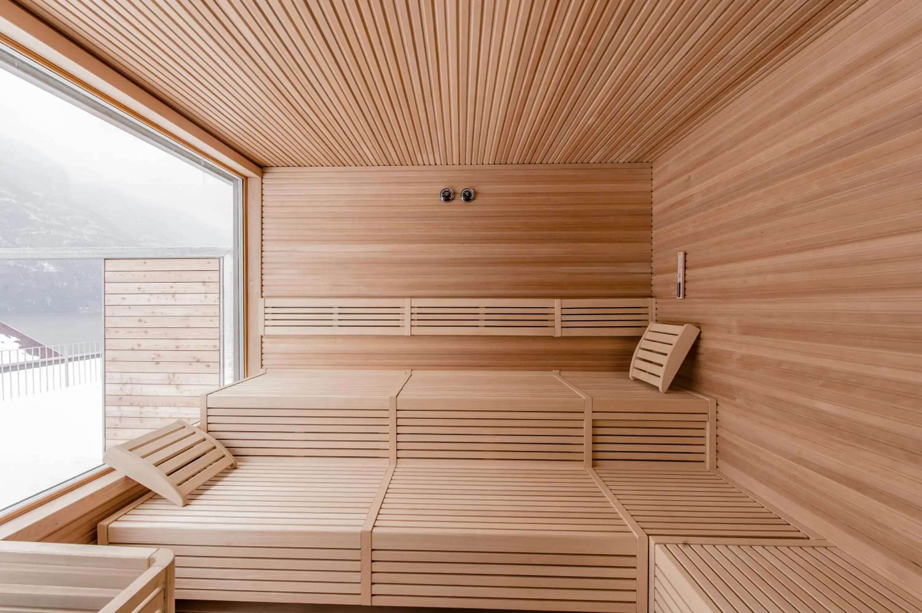 Spa and wellness centre/facilities in lofthotel Walensee Spa and wellness centre/facilities in lofthotel Walensee