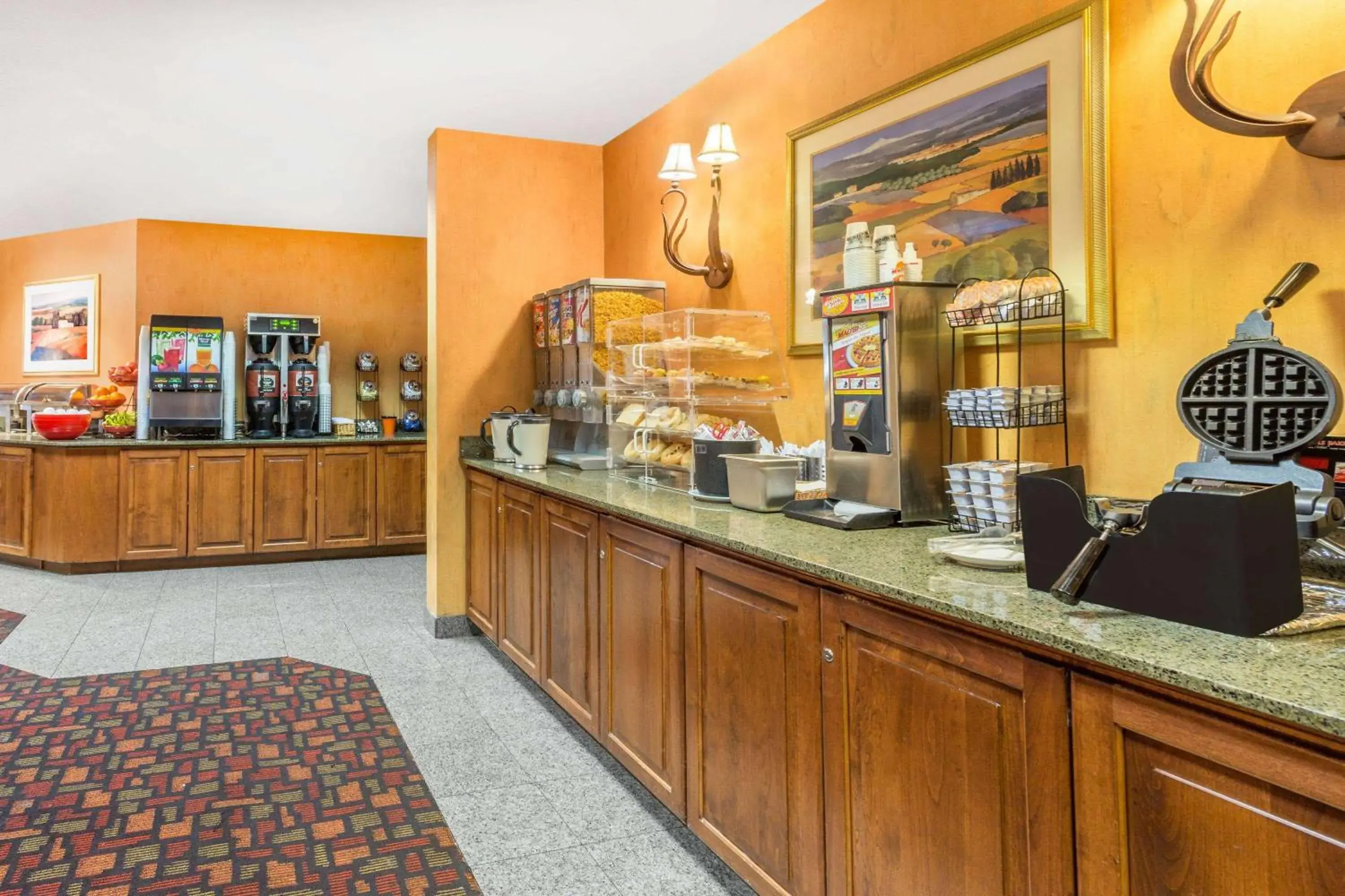 Breakfast in Ramada by Wyndham Kent Seattle Area Breakfast in Ramada by Wyndham Kent Seattle Area