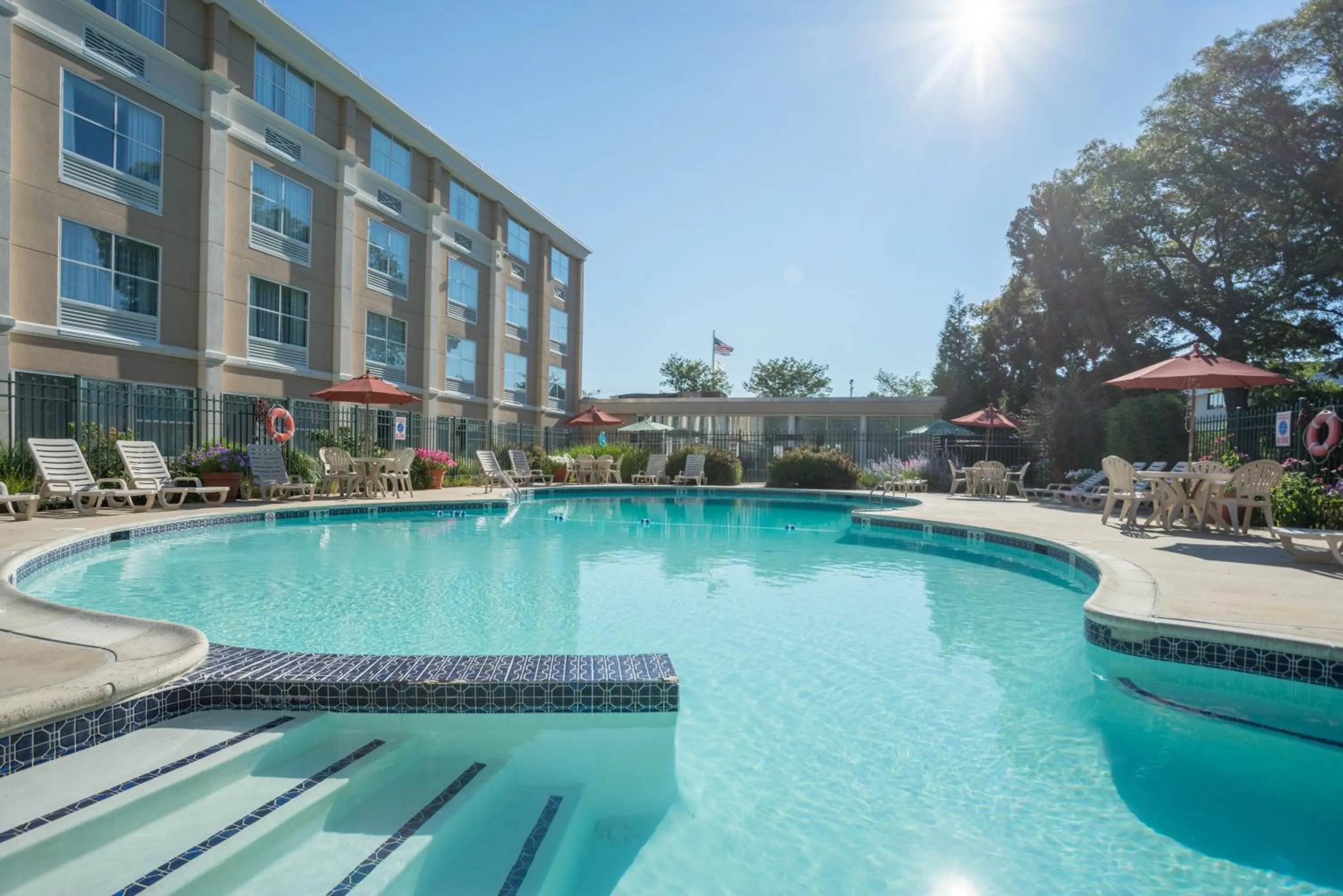 Swimming pool in Holiday Inn South Kingstown-Newport Area by IHG