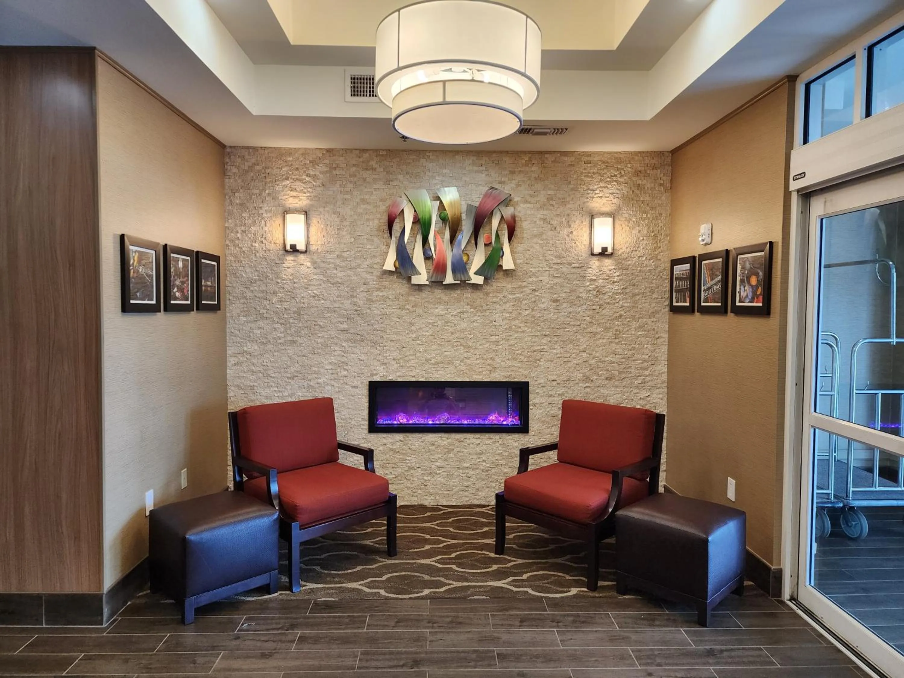 Lobby or reception in Comfort Suites New Orleans East