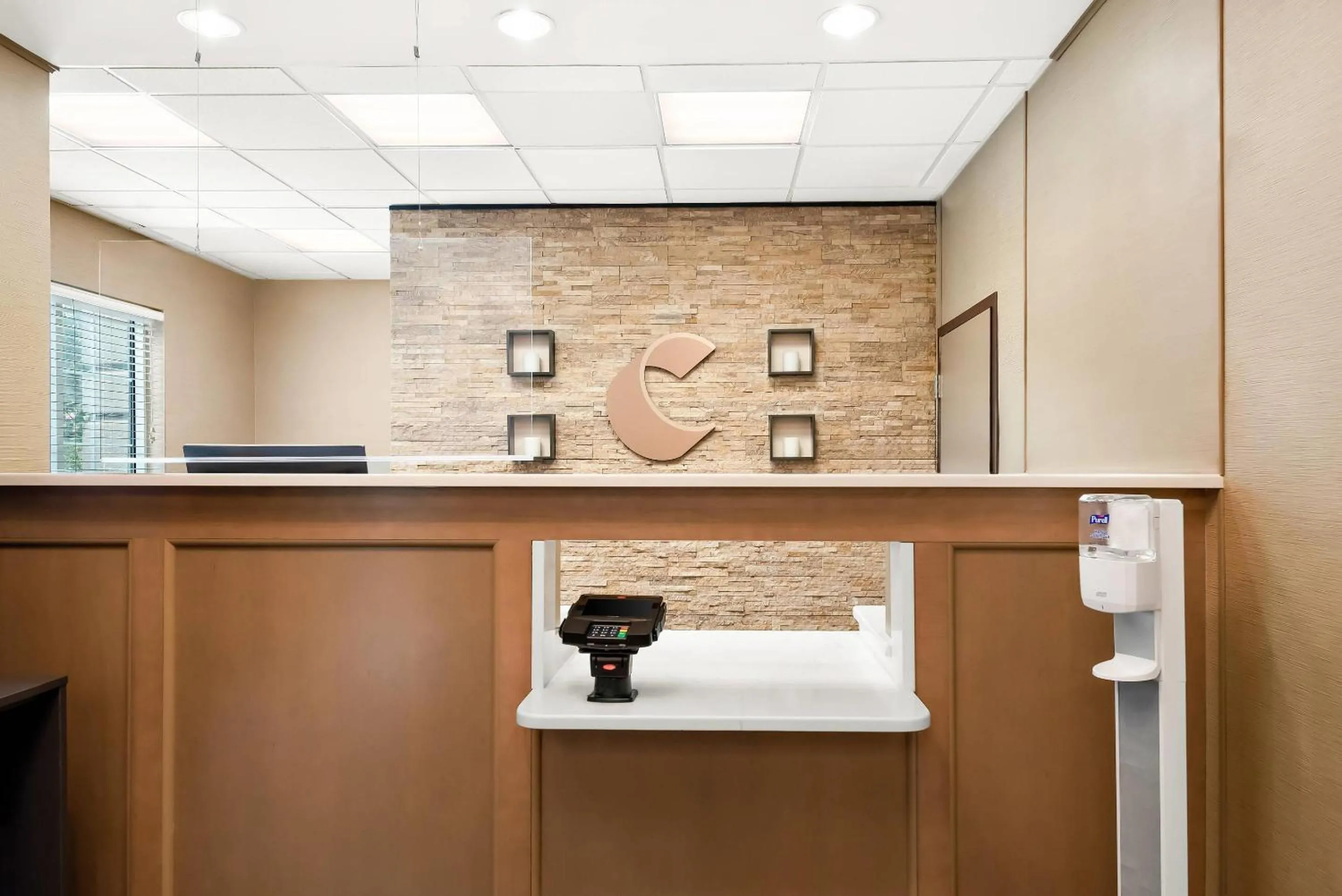 Lobby or reception in Comfort Suites New Orleans East