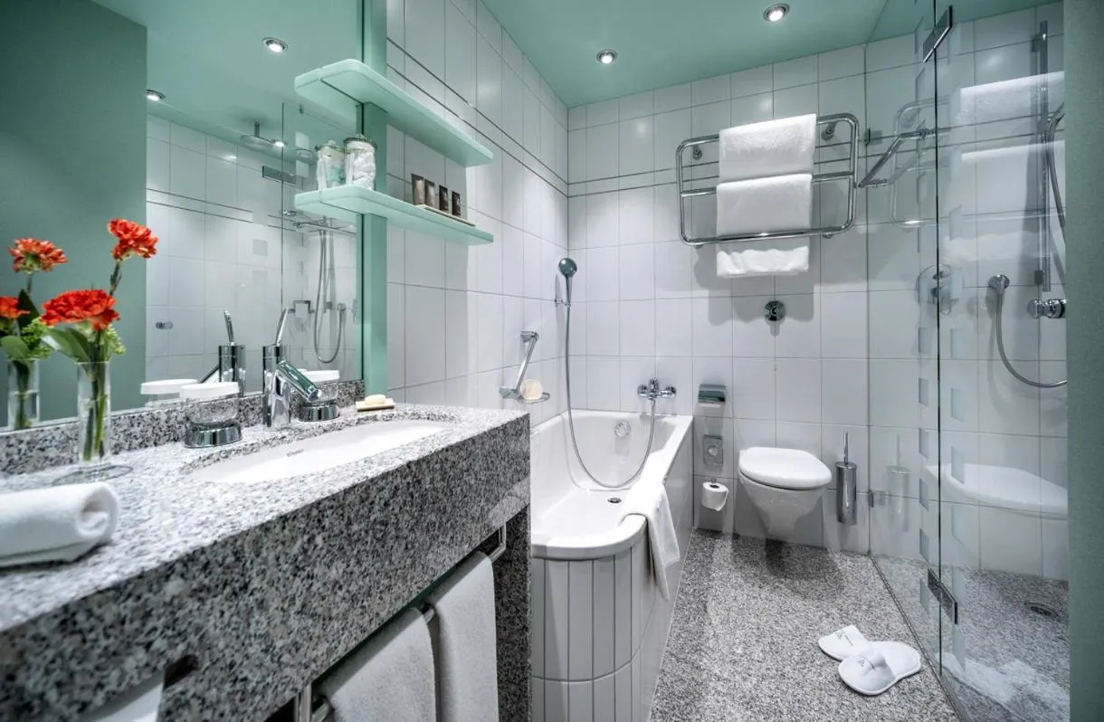 Bathroom in Tschuggen Grand Hotel - The Leading Hotels of the World