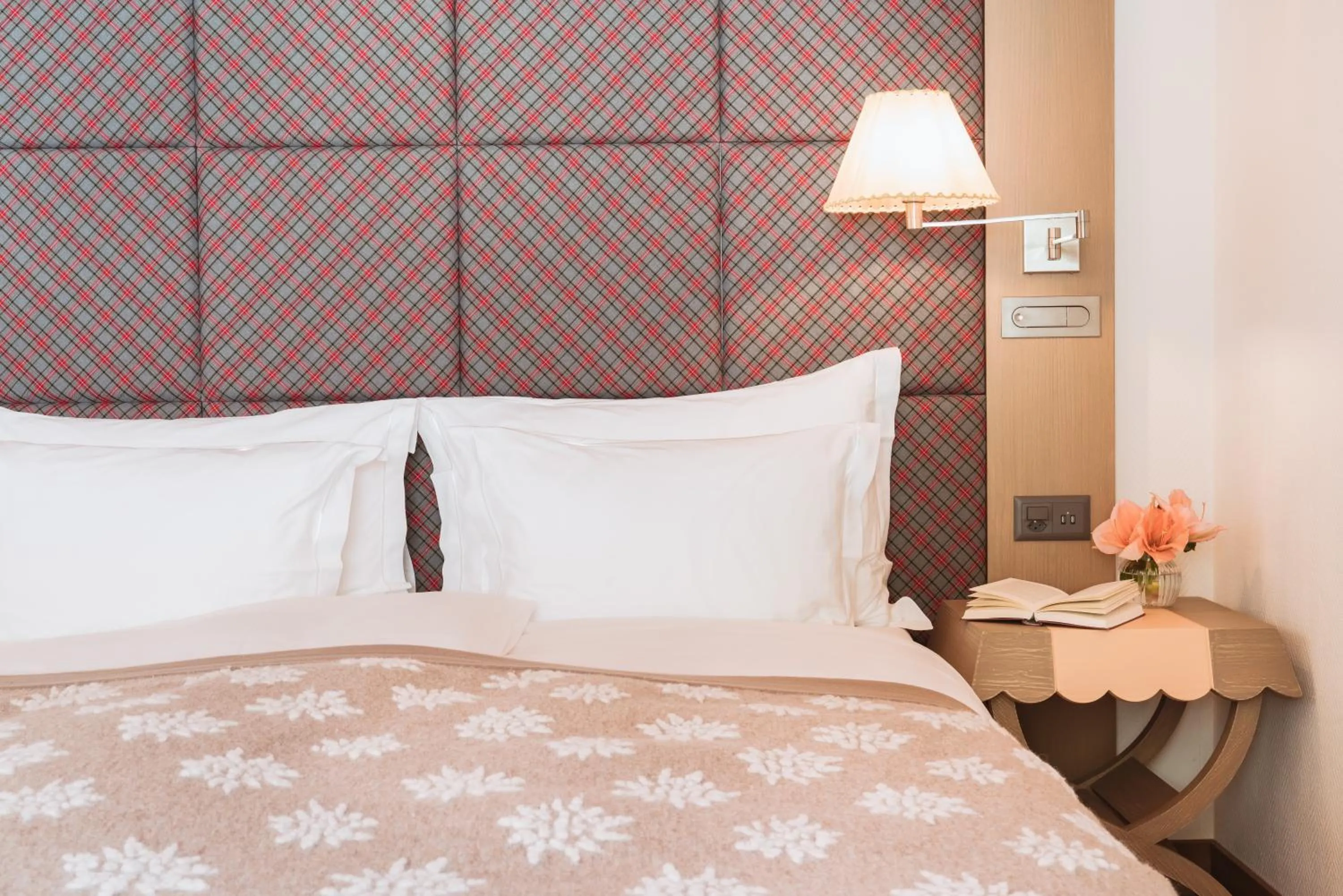 Bed in Tschuggen Grand Hotel - The Leading Hotels of the World