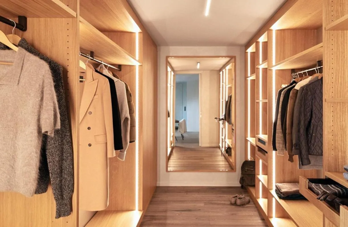 wardrobe in Tschuggen Grand Hotel - The Leading Hotels of the World