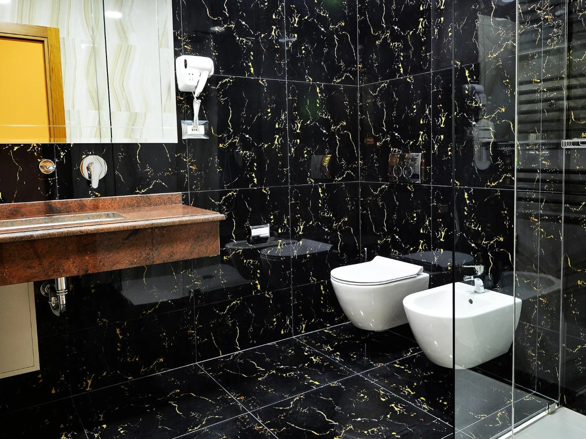 Shower in Hotel Austria