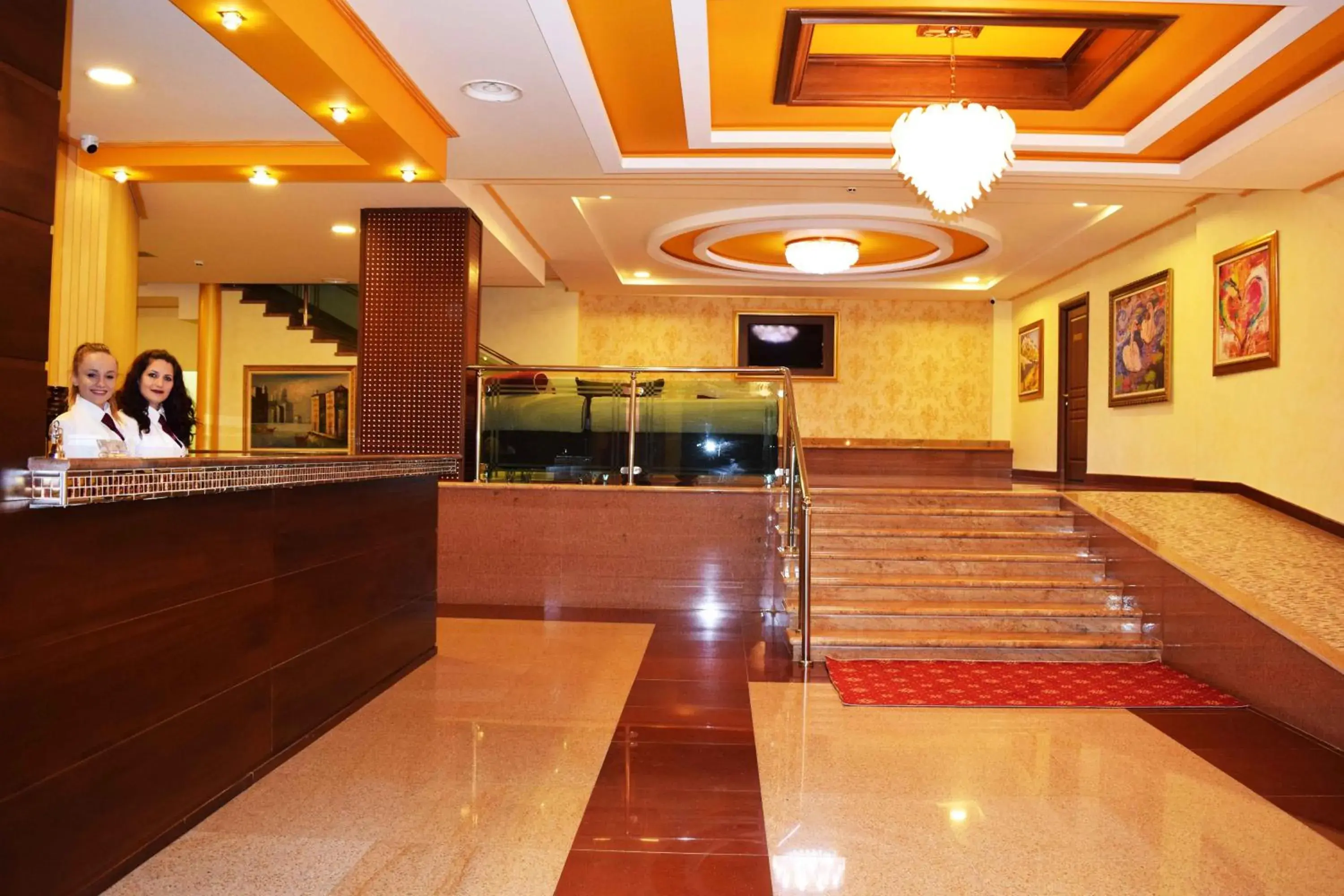 Lobby or reception in Hotel Austria Lobby or reception in Hotel Austria