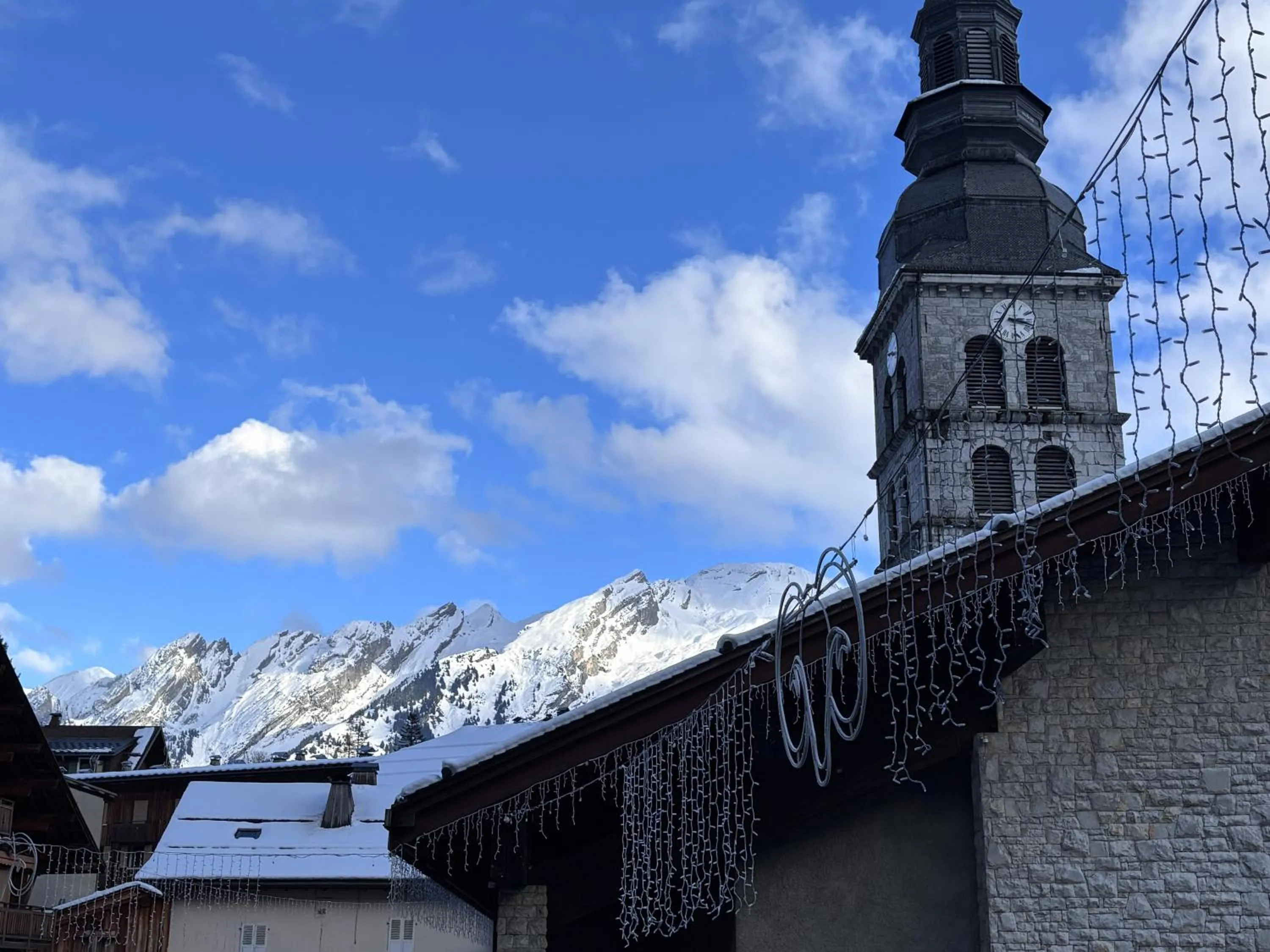 Natural landscape in Hôtel Les Airelles