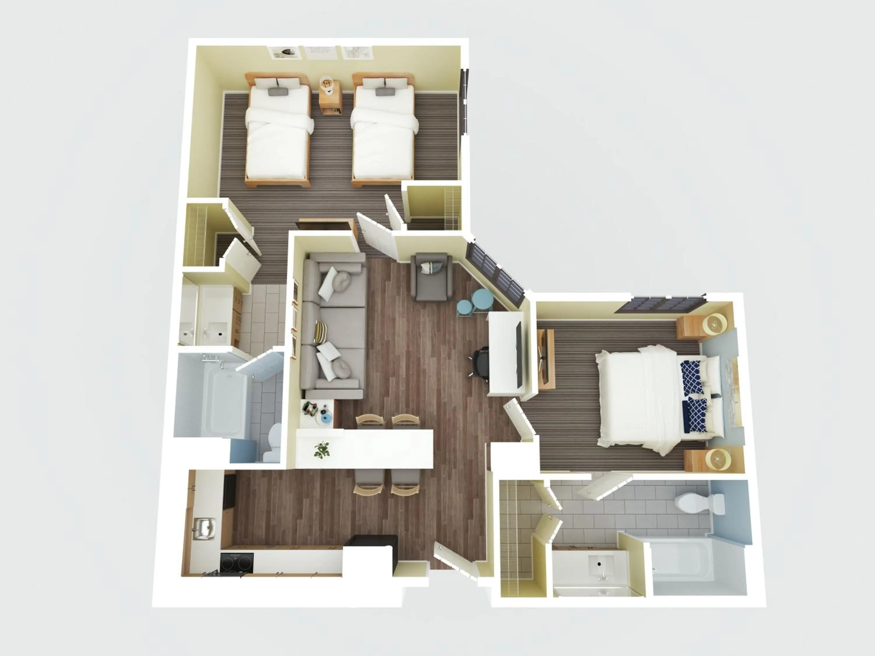 Bedroom in Staybridge Suites Columbia - Baltimore by IHG