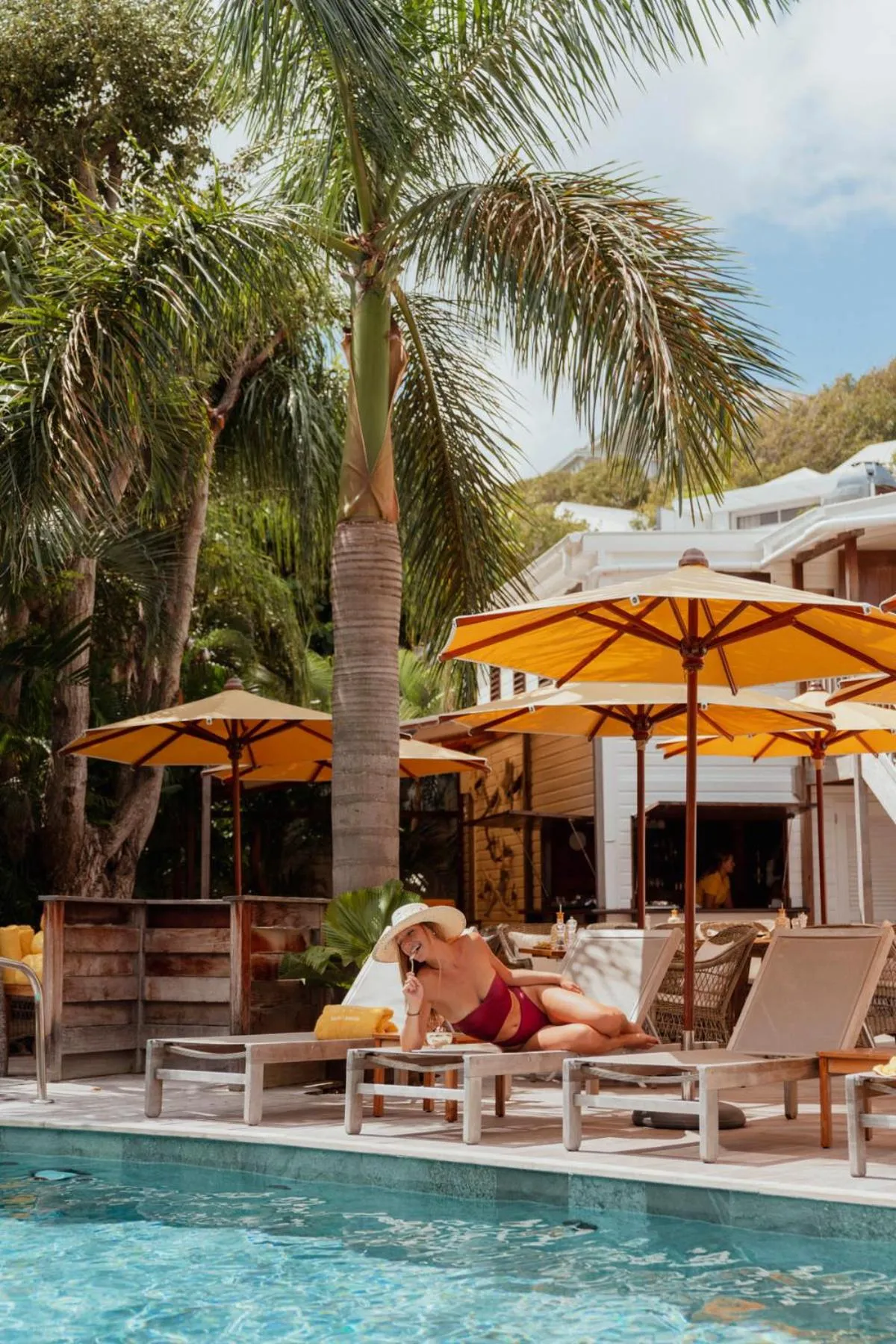 Swimming pool in GYP SEA Saint Barth