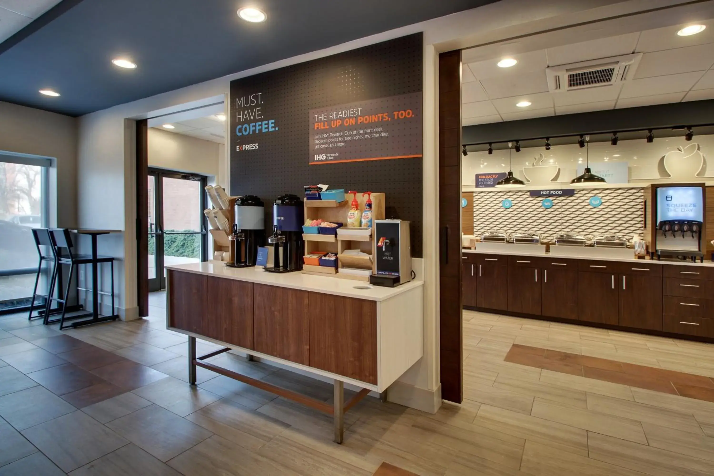 Restaurant/places to eat in Holiday Inn Express Baltimore BWI Airport West by IHG Restaurant/places to eat in Holiday Inn Express Baltimore BWI Airport West by IHG