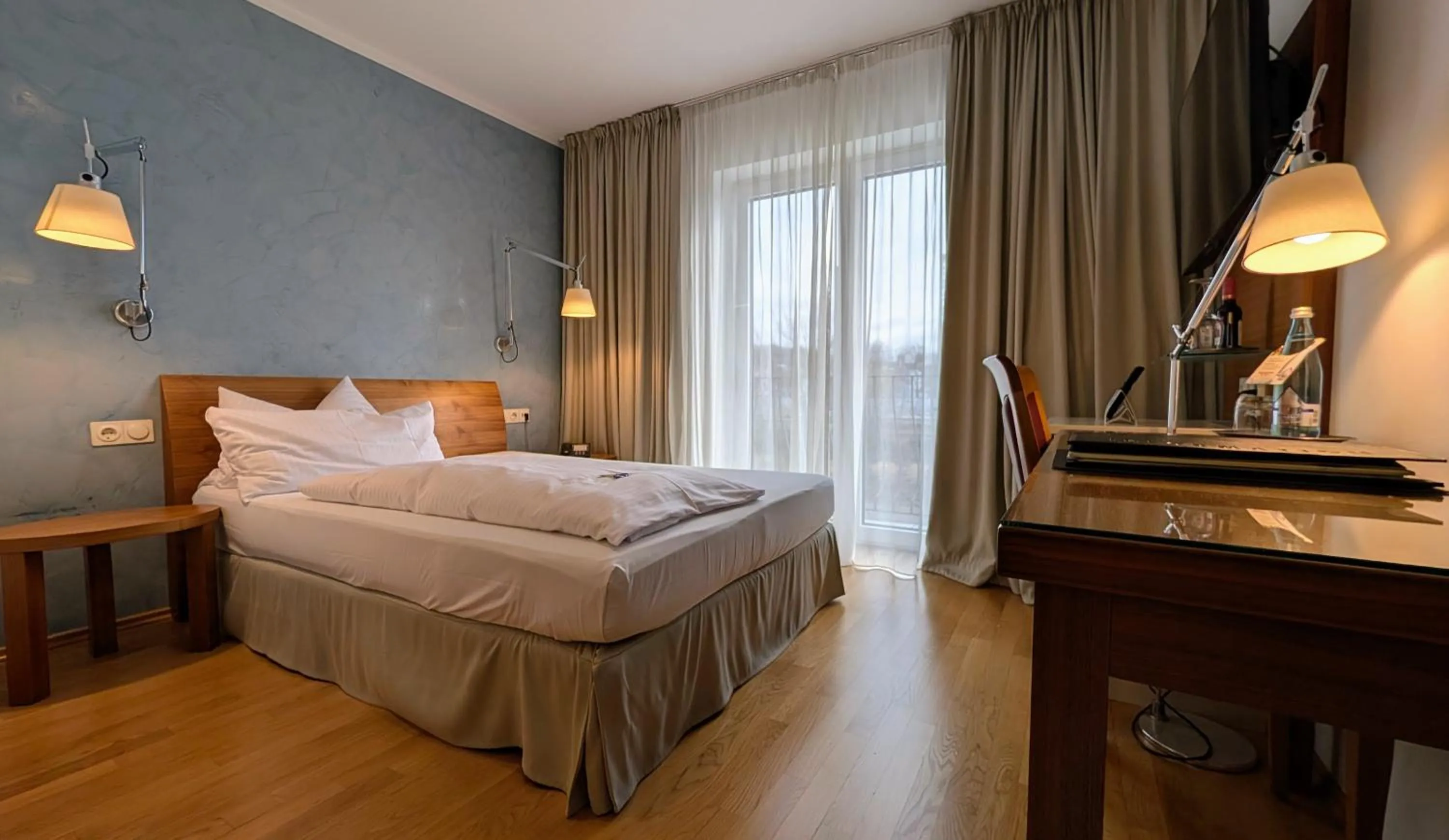 Bed in Hotel Restaurant Felix