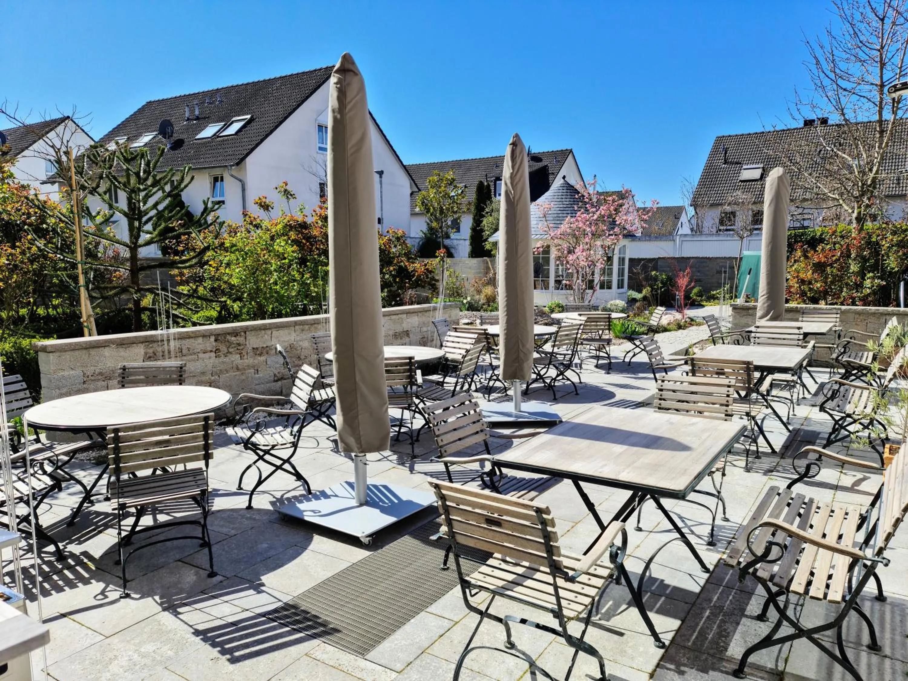 Garden in Hotel Restaurant Felix