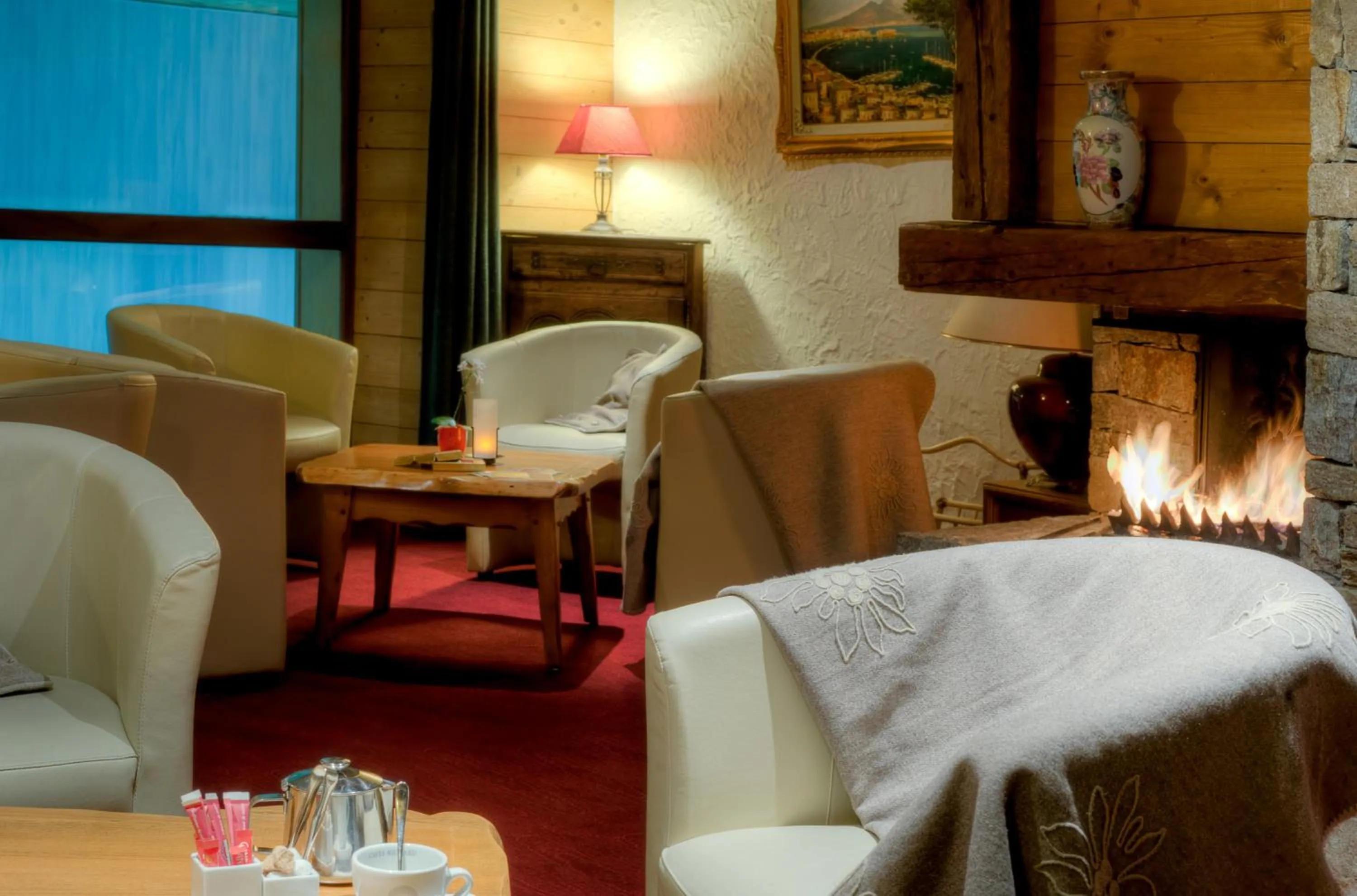 Lounge or bar in Alp'Hotel