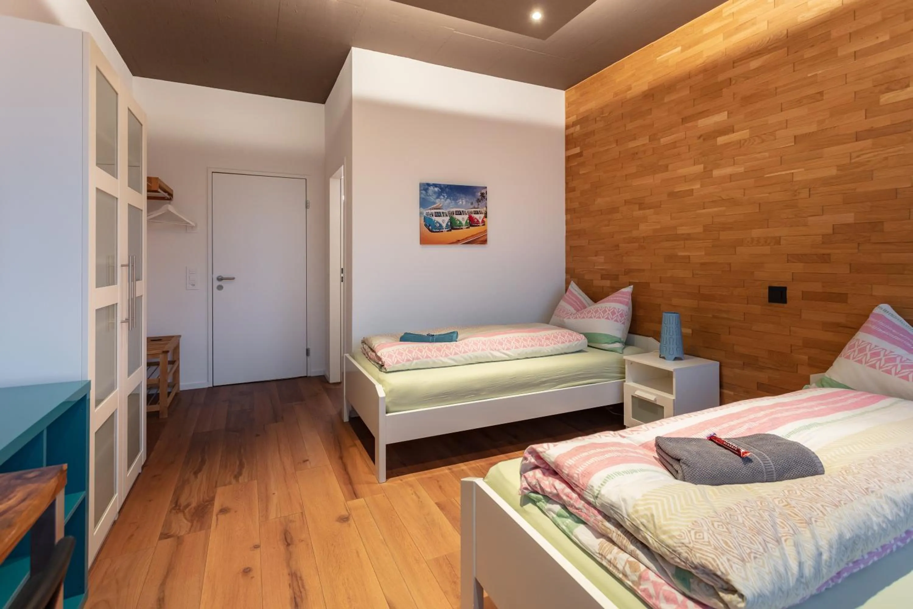 Bed in Andi's BnB