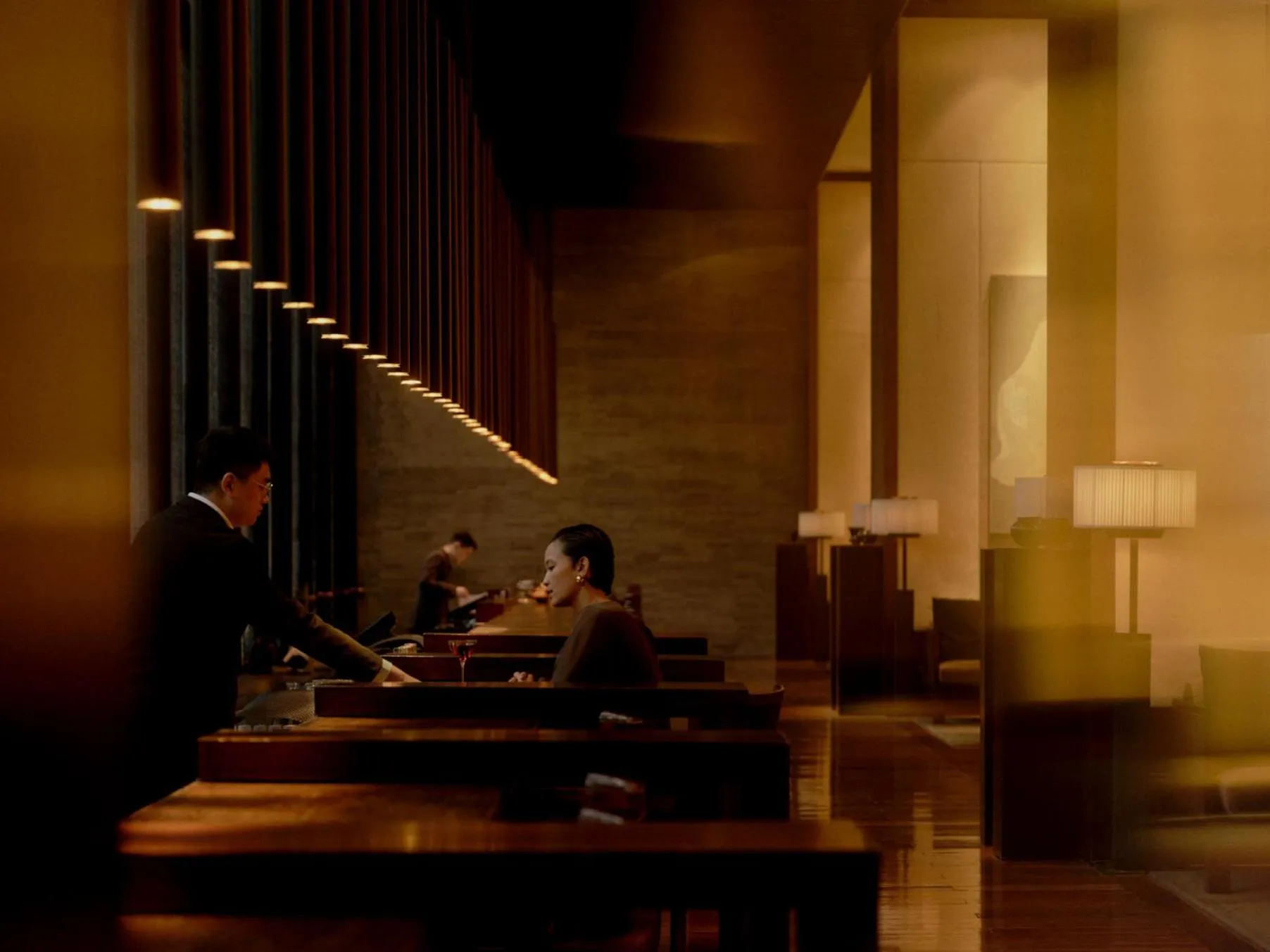 Lounge or bar in The PuLi Shanghai