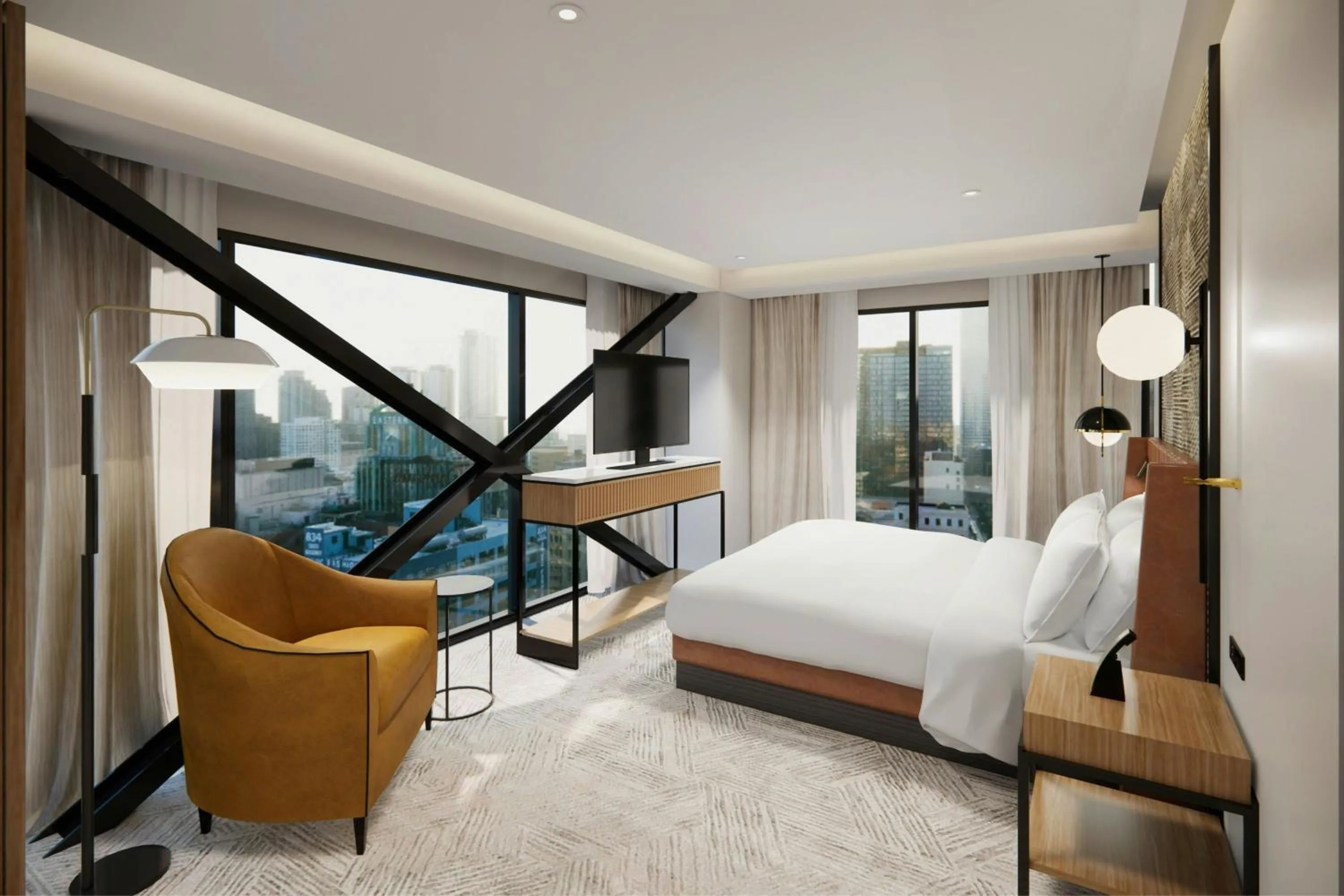 Bedroom, Bed in Sheraton Bahrain Hotel