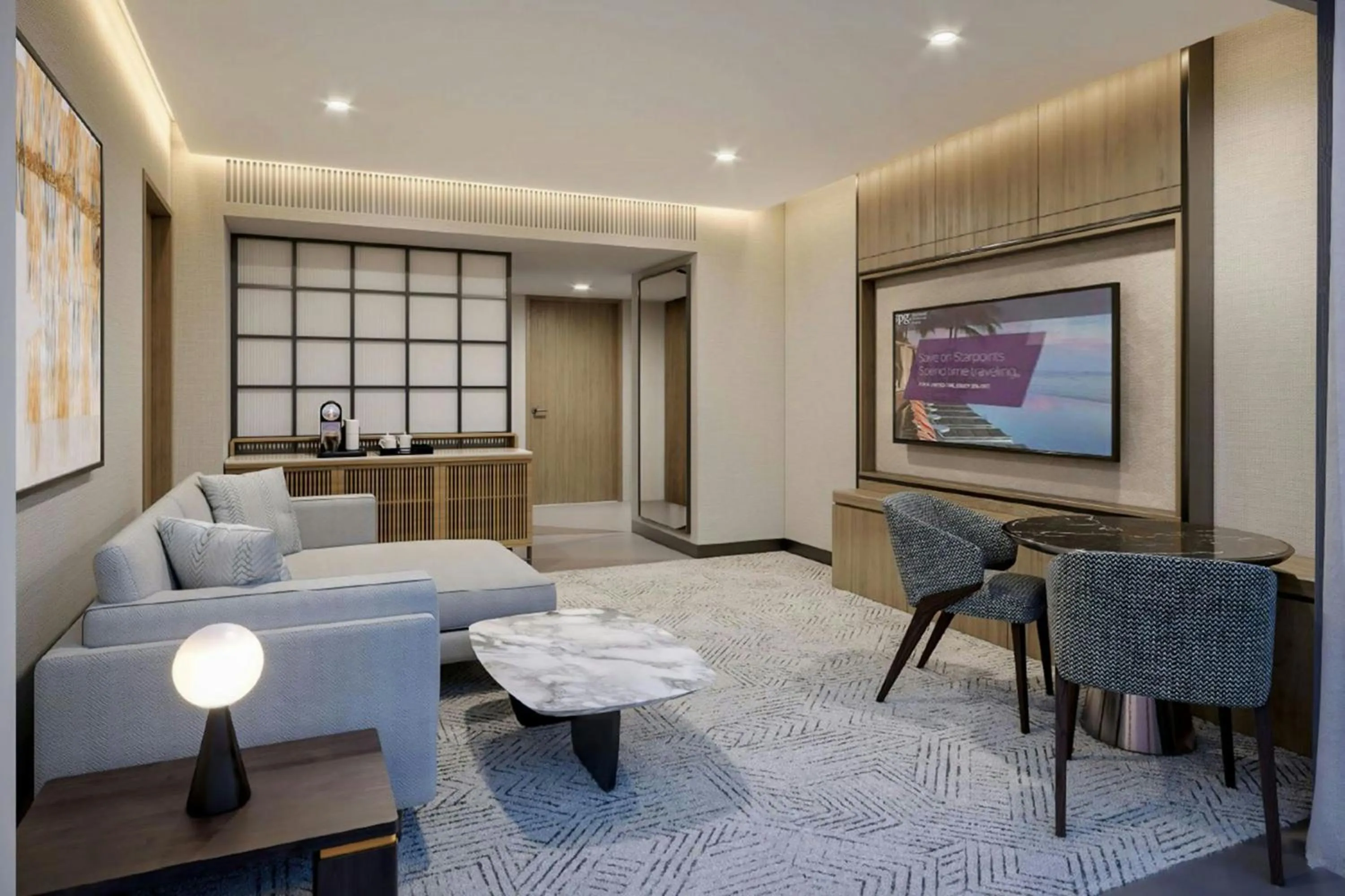 Living room in Sheraton Bahrain Hotel