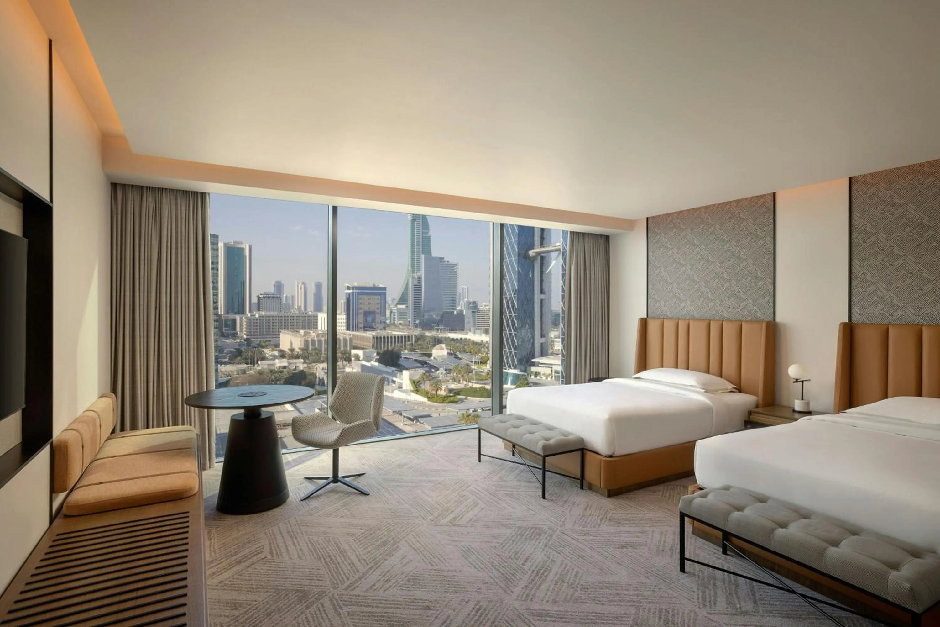 Photo of the whole room, Bed in Sheraton Bahrain Hotel