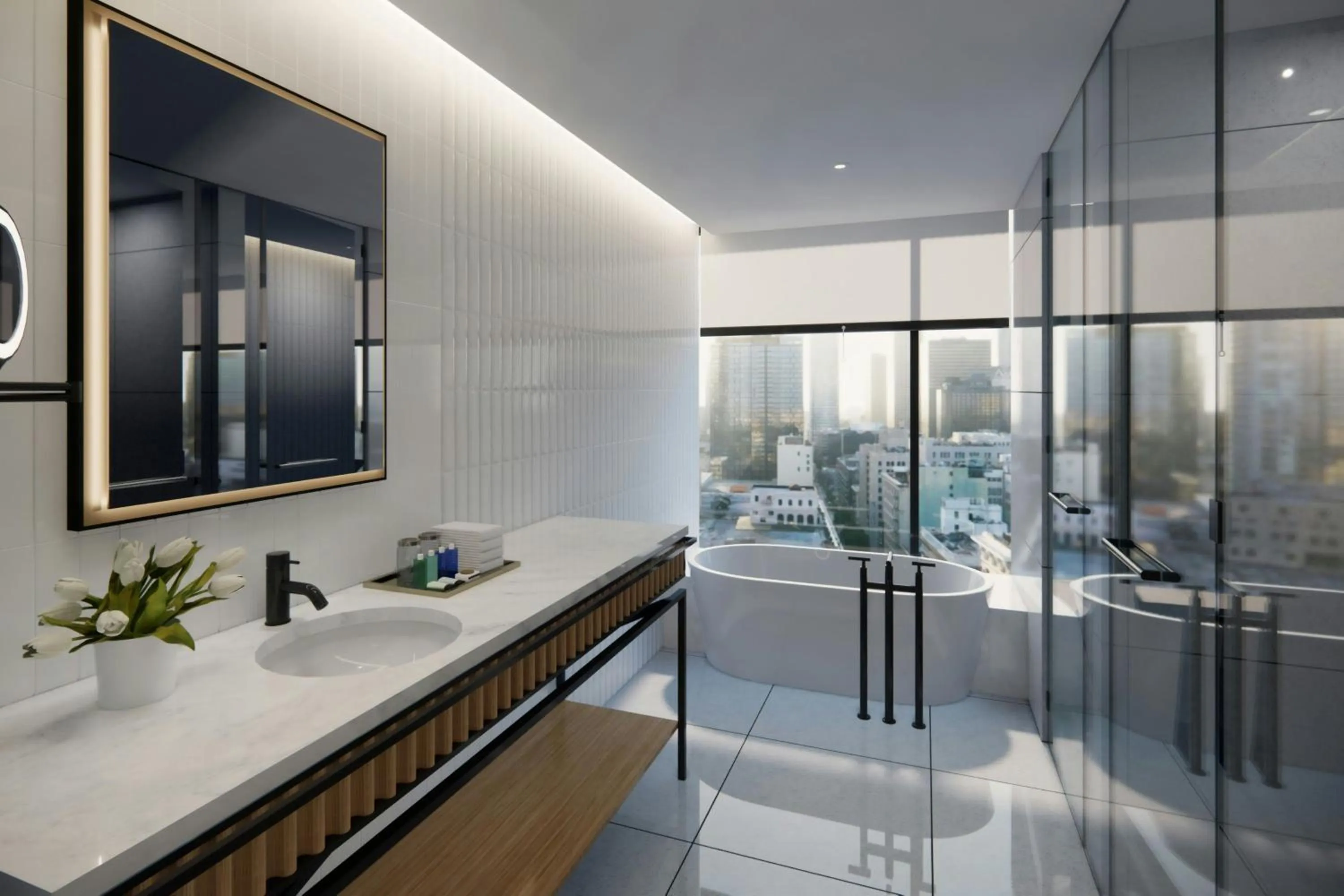 Bathroom in Sheraton Bahrain Hotel