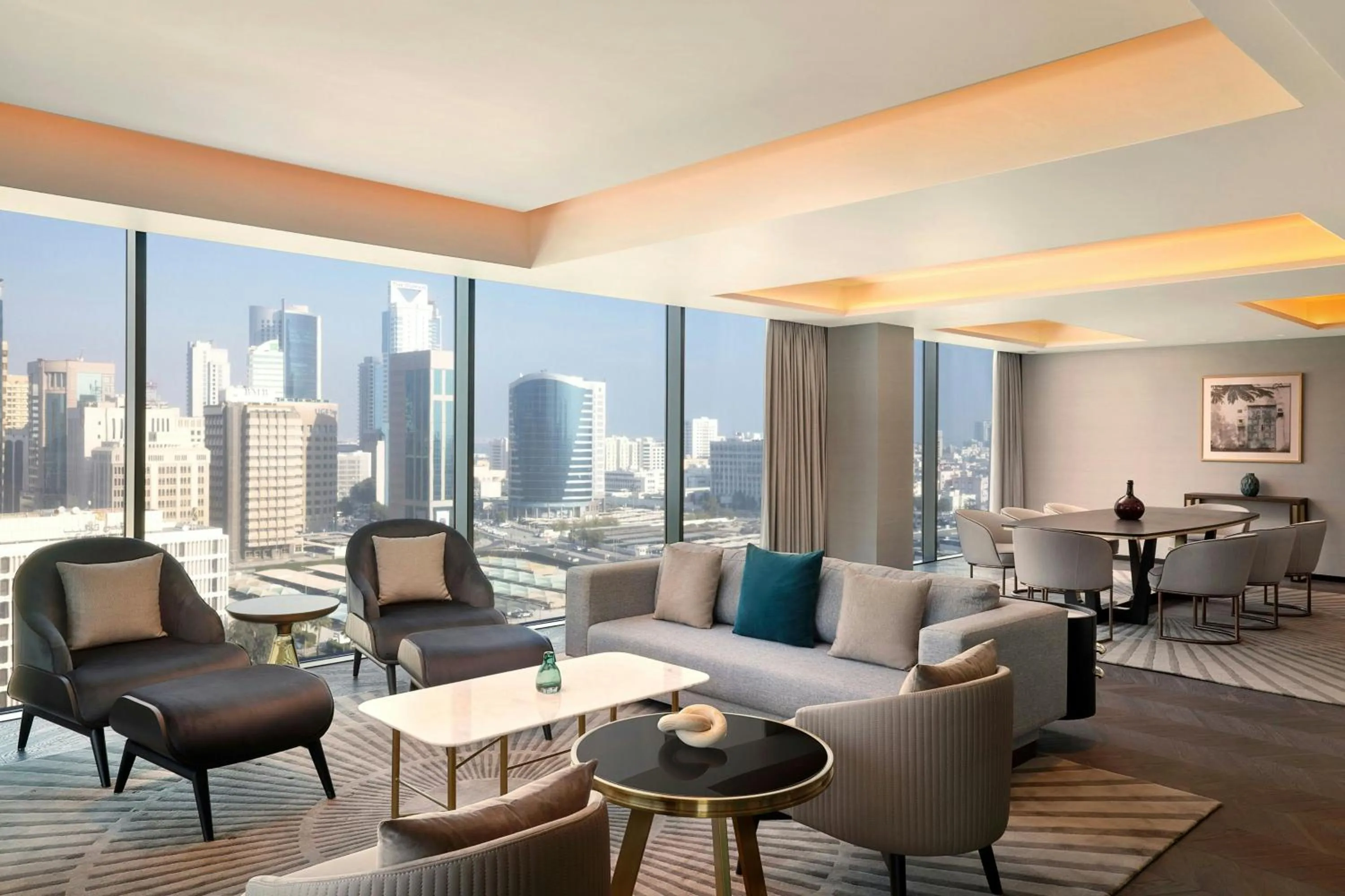 Living room in Sheraton Bahrain Hotel