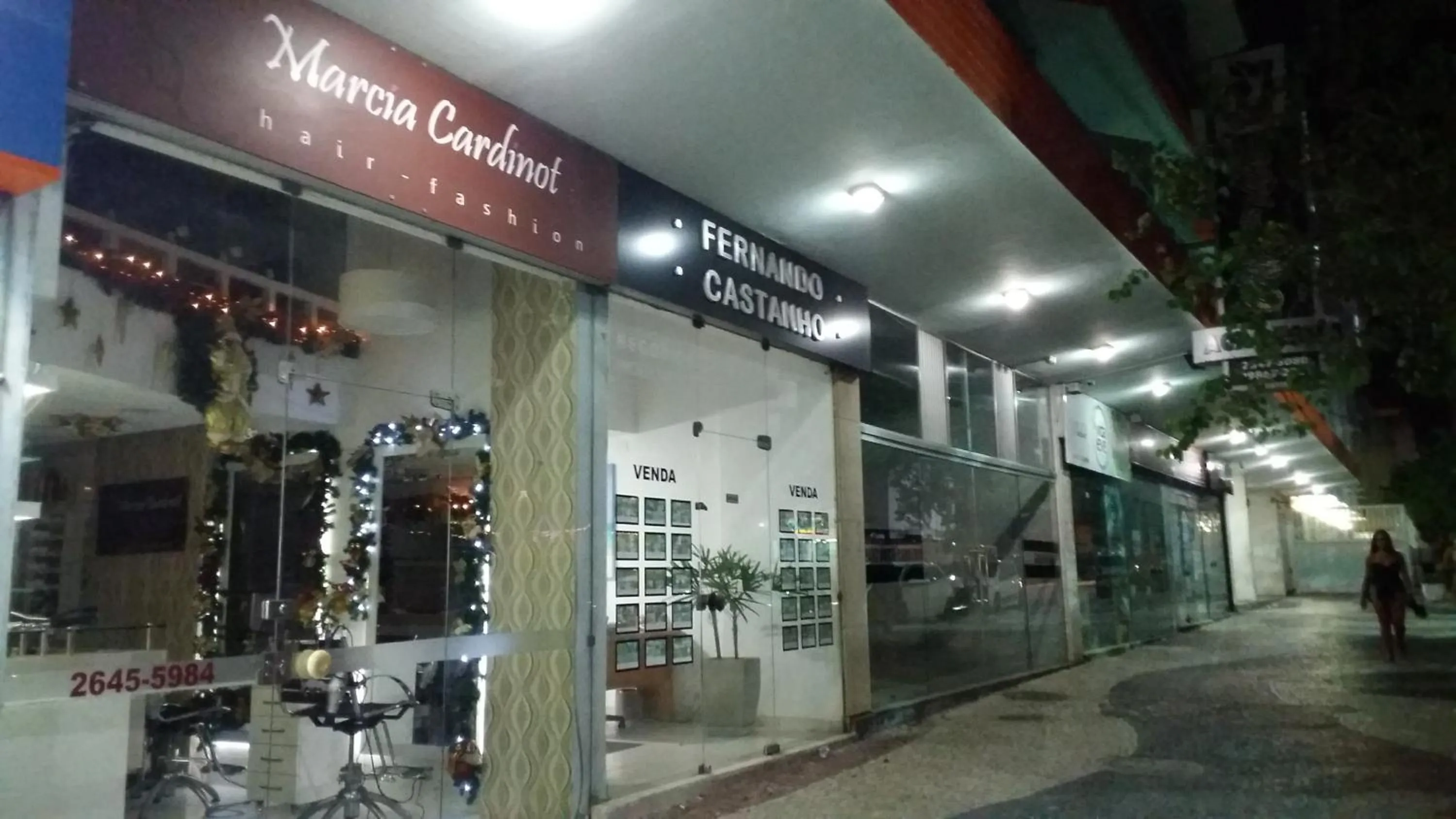 Shopping Area in Summer Dream