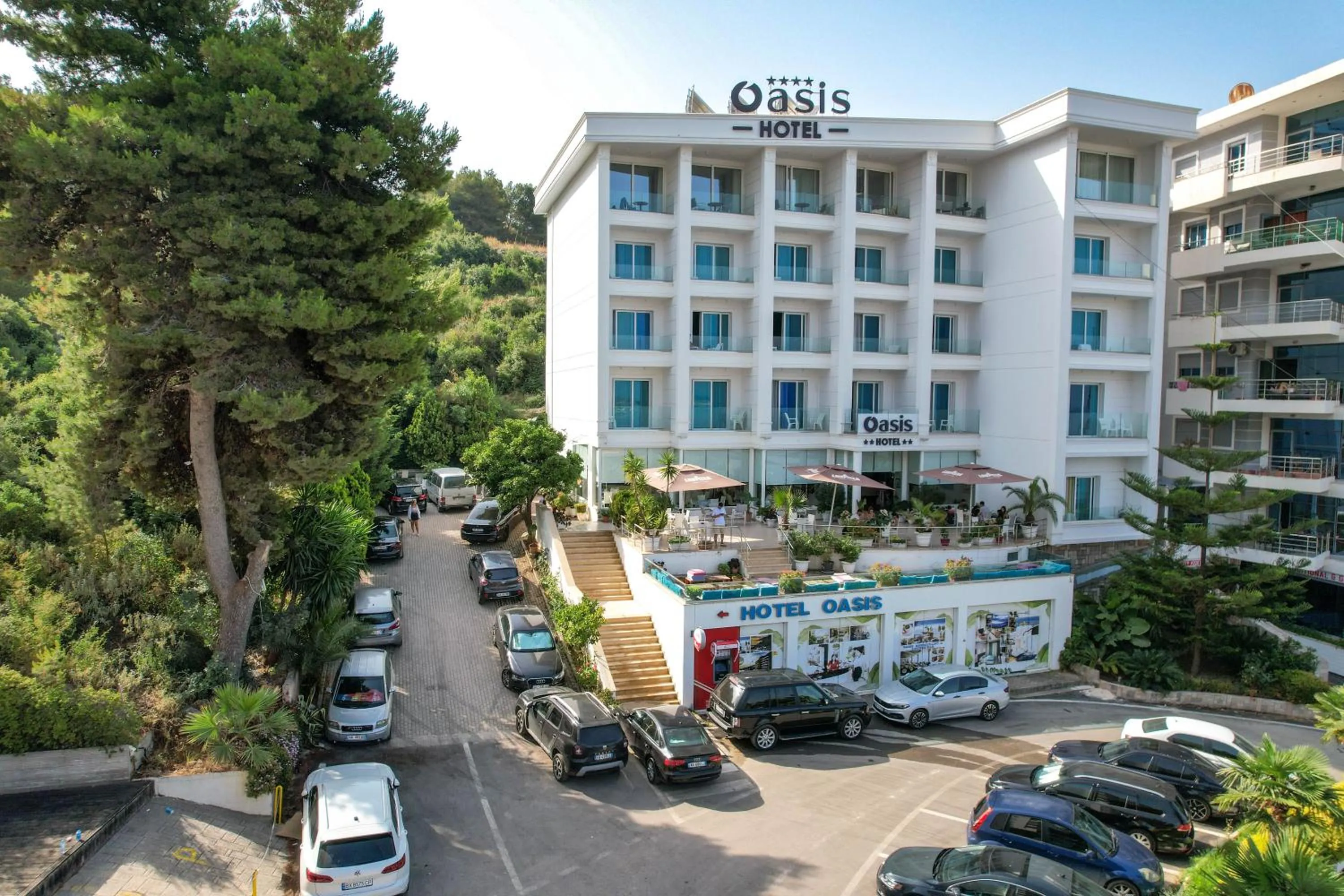 Property building in Hotel Oasis