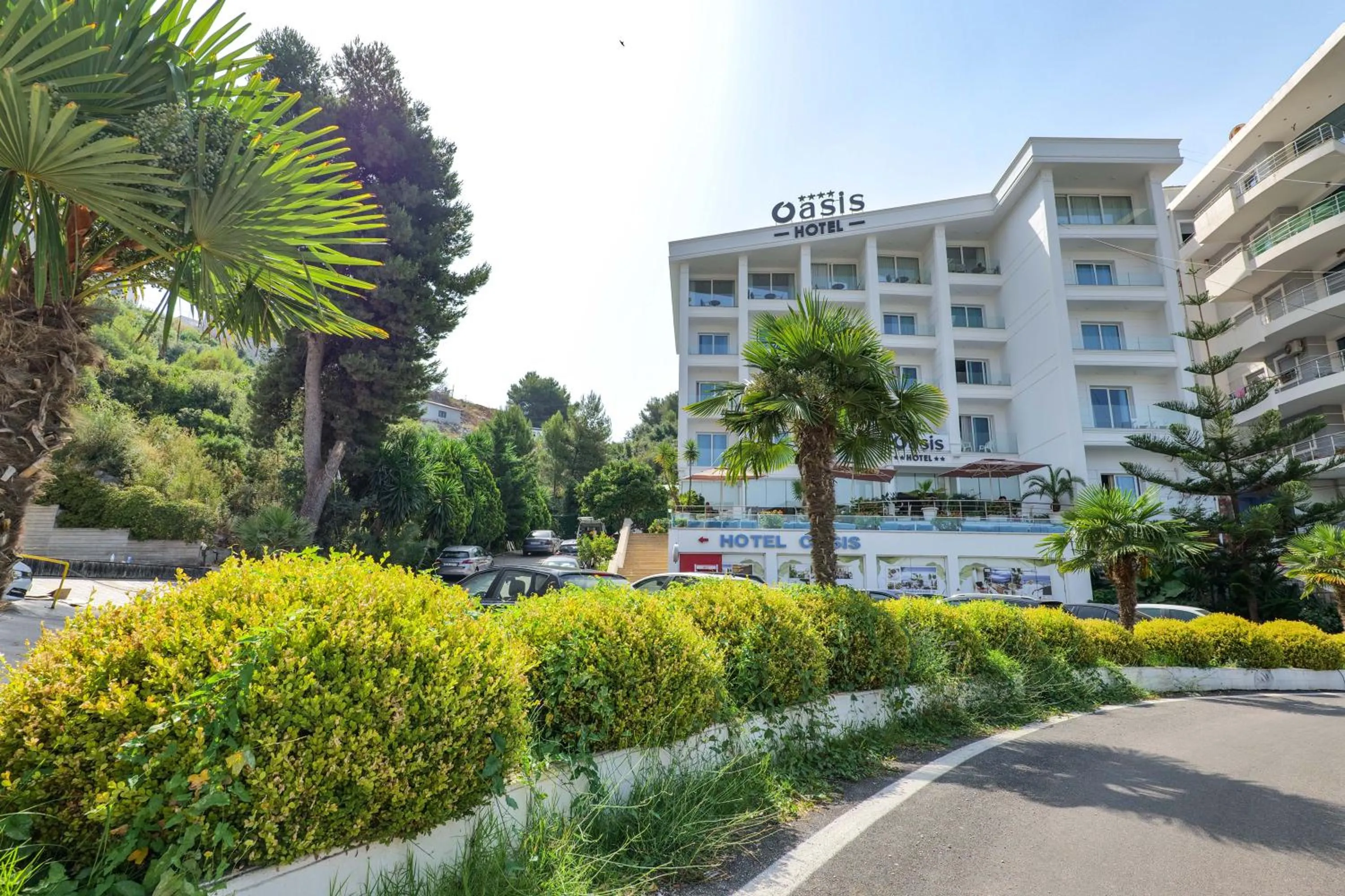 Property building in Hotel Oasis