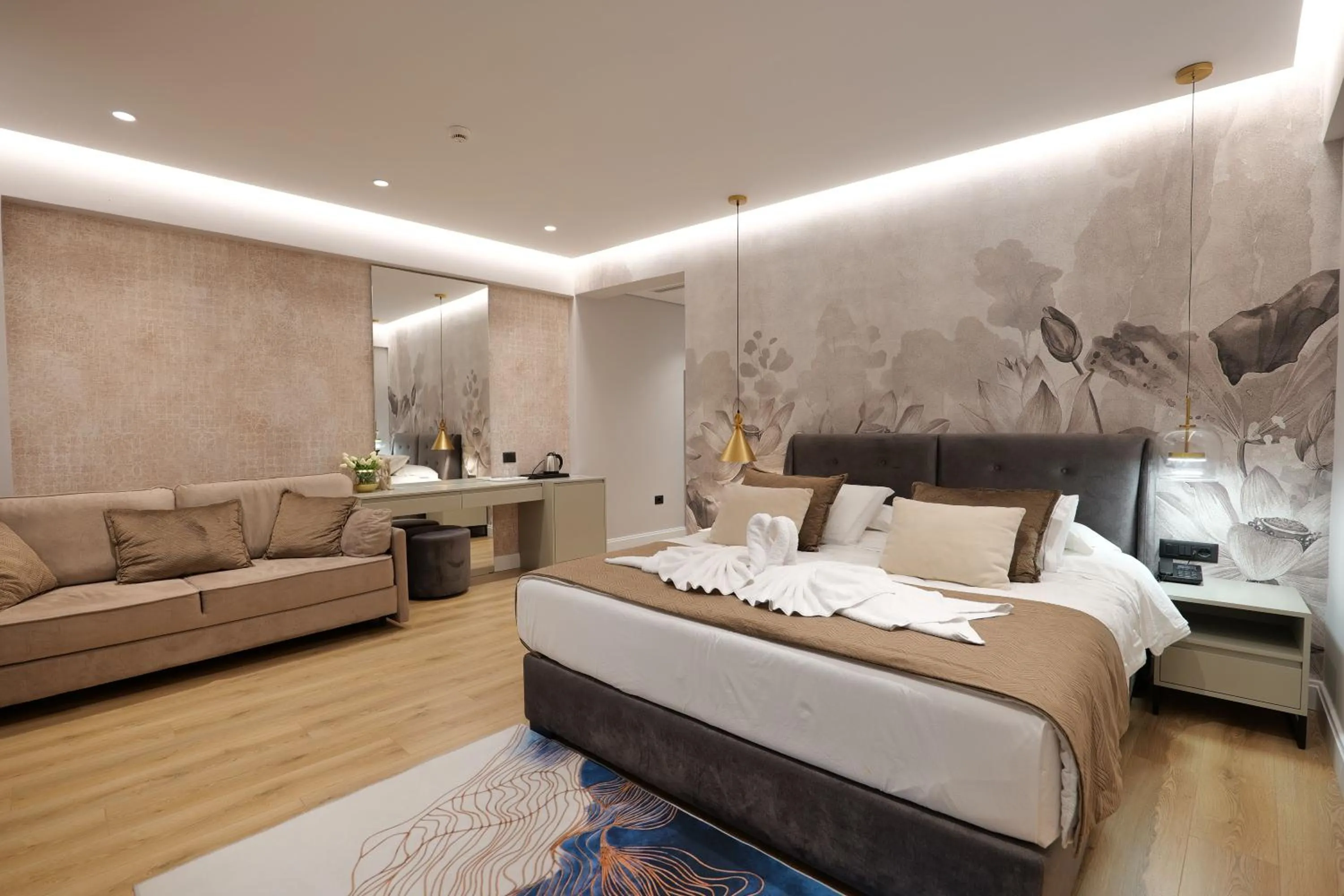 Photo of the whole room in Hotel Oasis