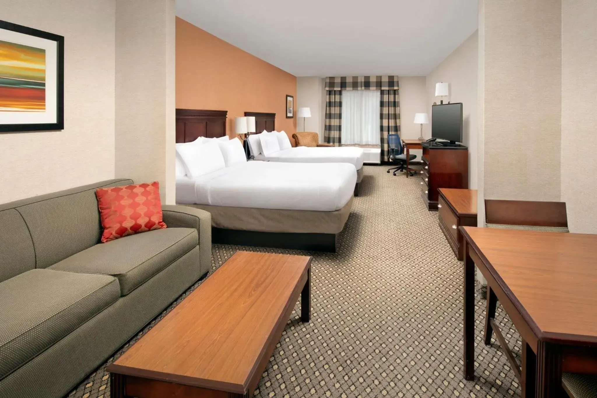 Photo of the whole room, Bed in Holiday Inn Express & Suites by IHG Chambersburg by IHG Photo of the whole room, Bed in Holiday Inn Express & Suites by IHG Chambersburg by IHG