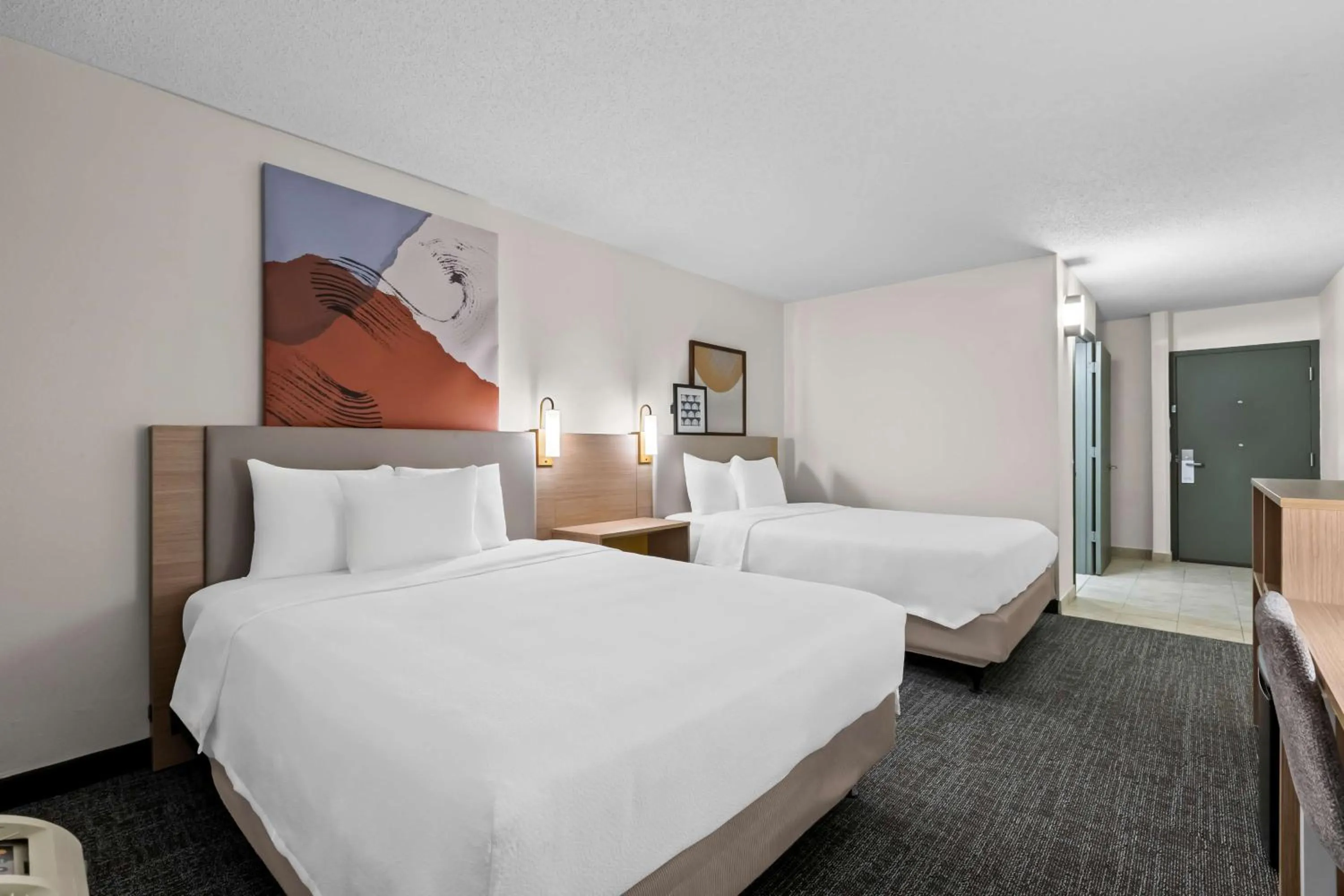 Bed in Spark By Hilton Bensalem Philadelphia