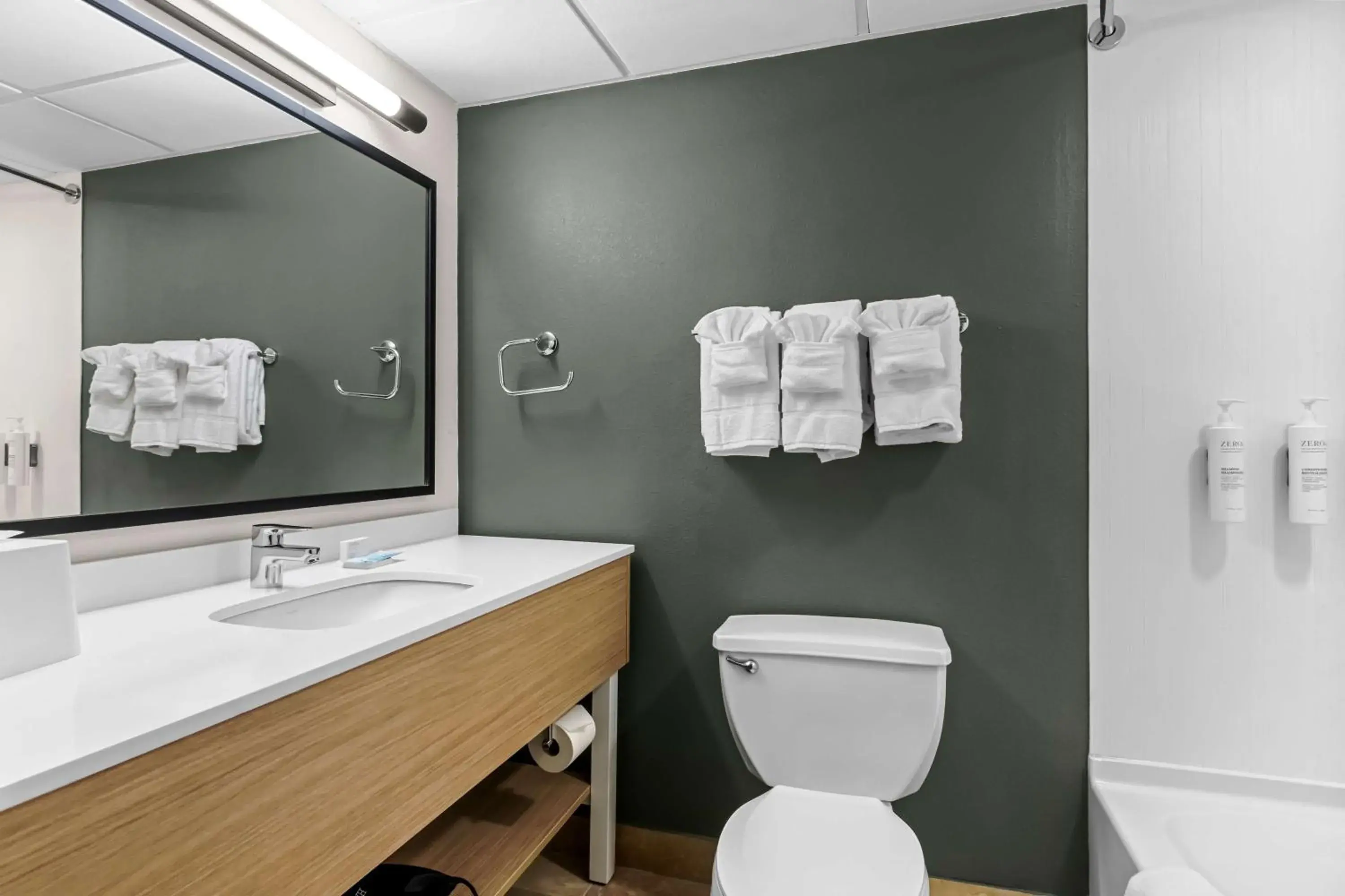 Bathroom in Spark By Hilton Bensalem Philadelphia Bathroom in Spark By Hilton Bensalem Philadelphia