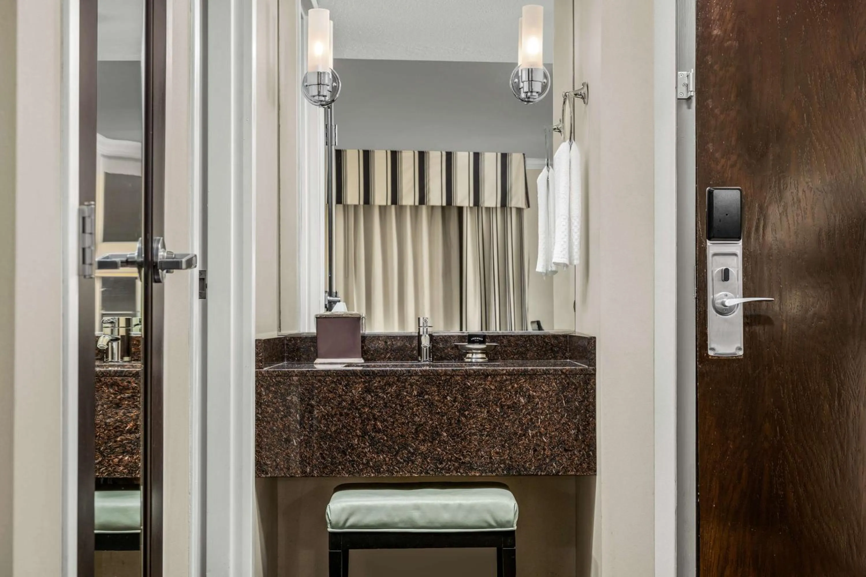 Bathroom in The Verve Boston Natick, Tapestry Collection by Hilton