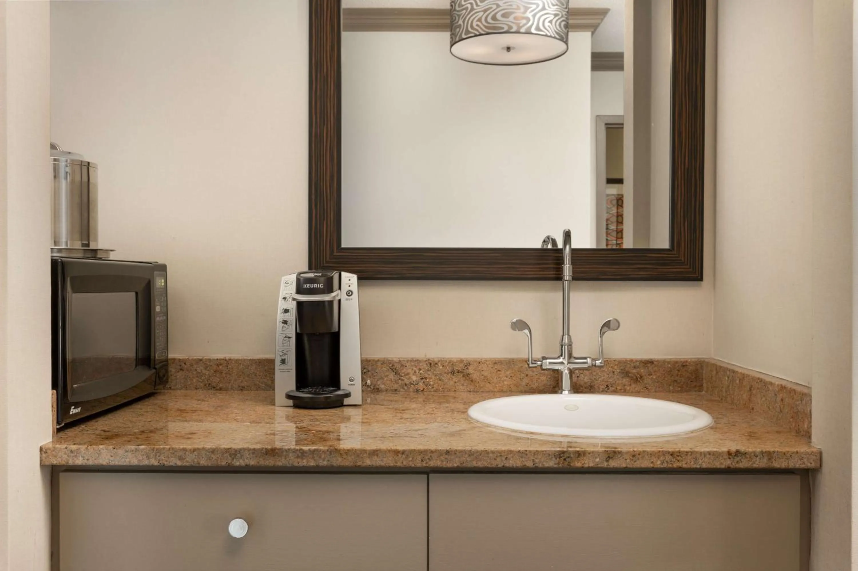 Kitchen or kitchenette in The Verve Boston Natick, Tapestry Collection by Hilton