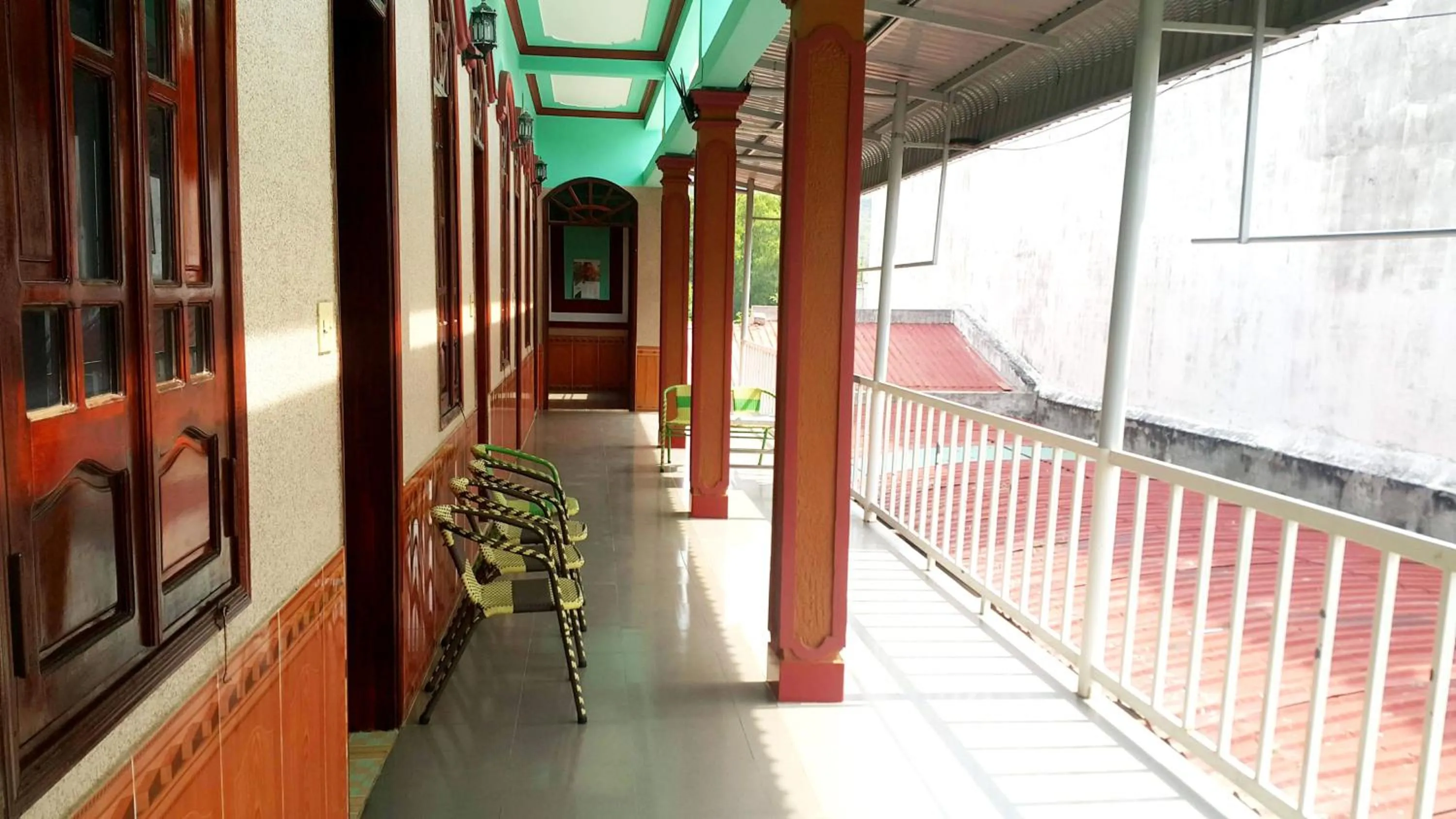 Balcony/Terrace in Gia Long Motel