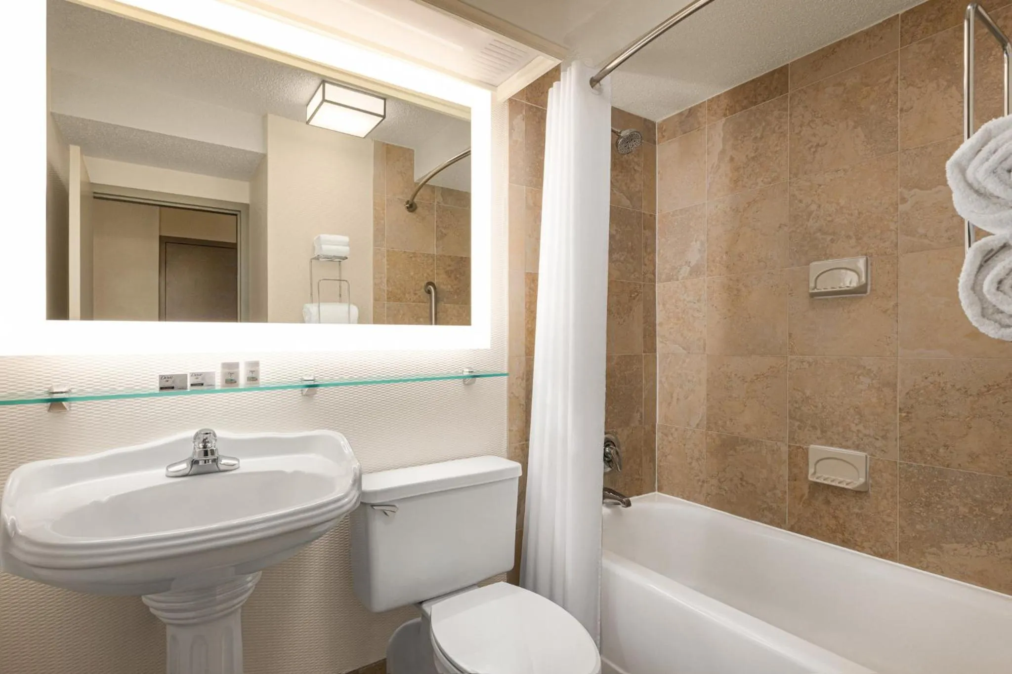 Bathroom in Holiday Inn Boston - Cambridge Area by IHG