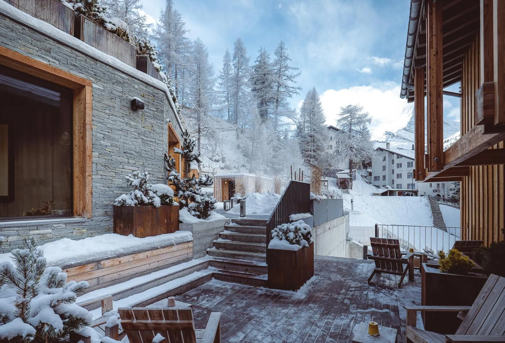 Property building in CERVO Mountain Resort