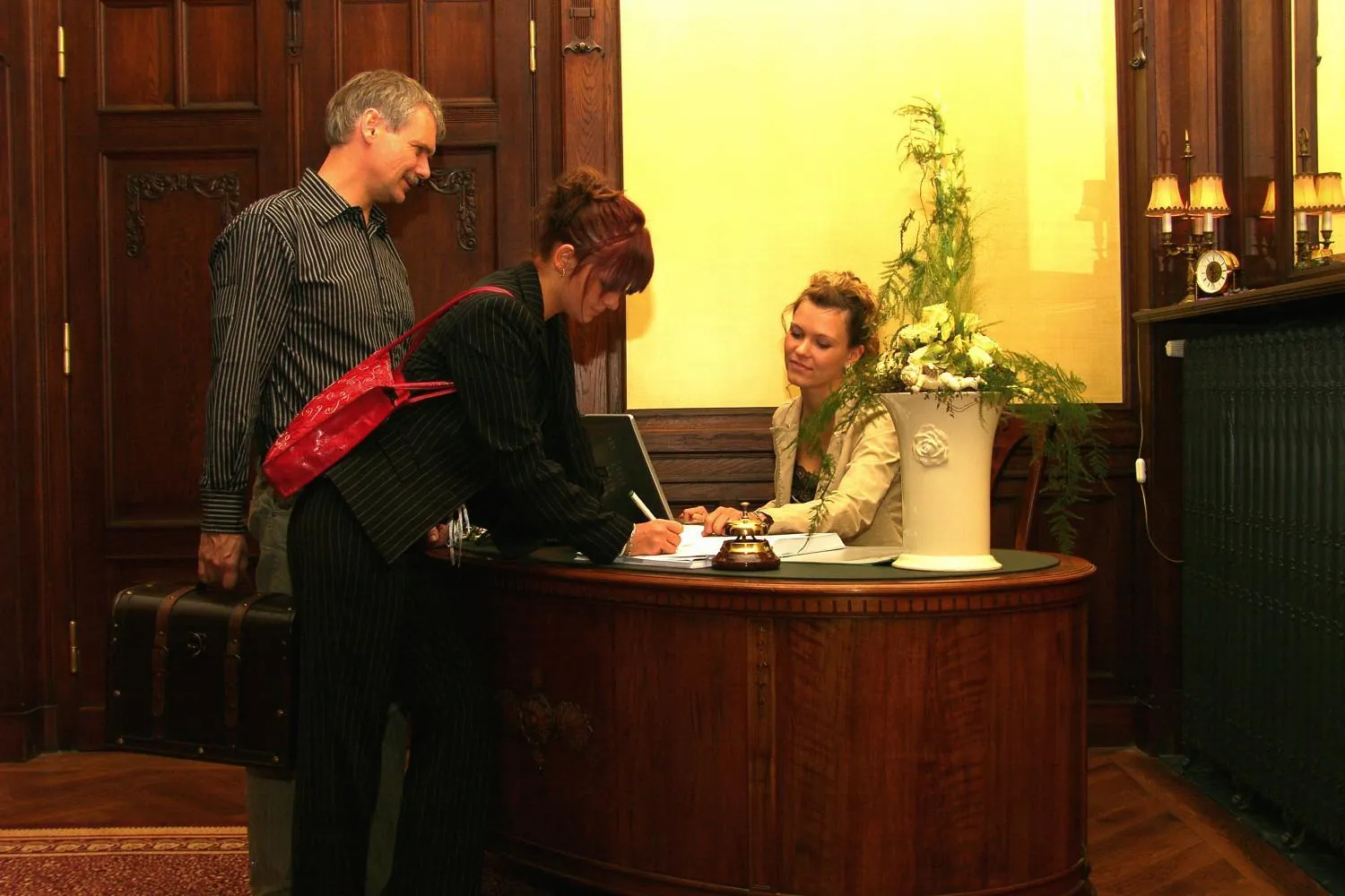 Lobby or reception in Villa Vier Jahreszeiten